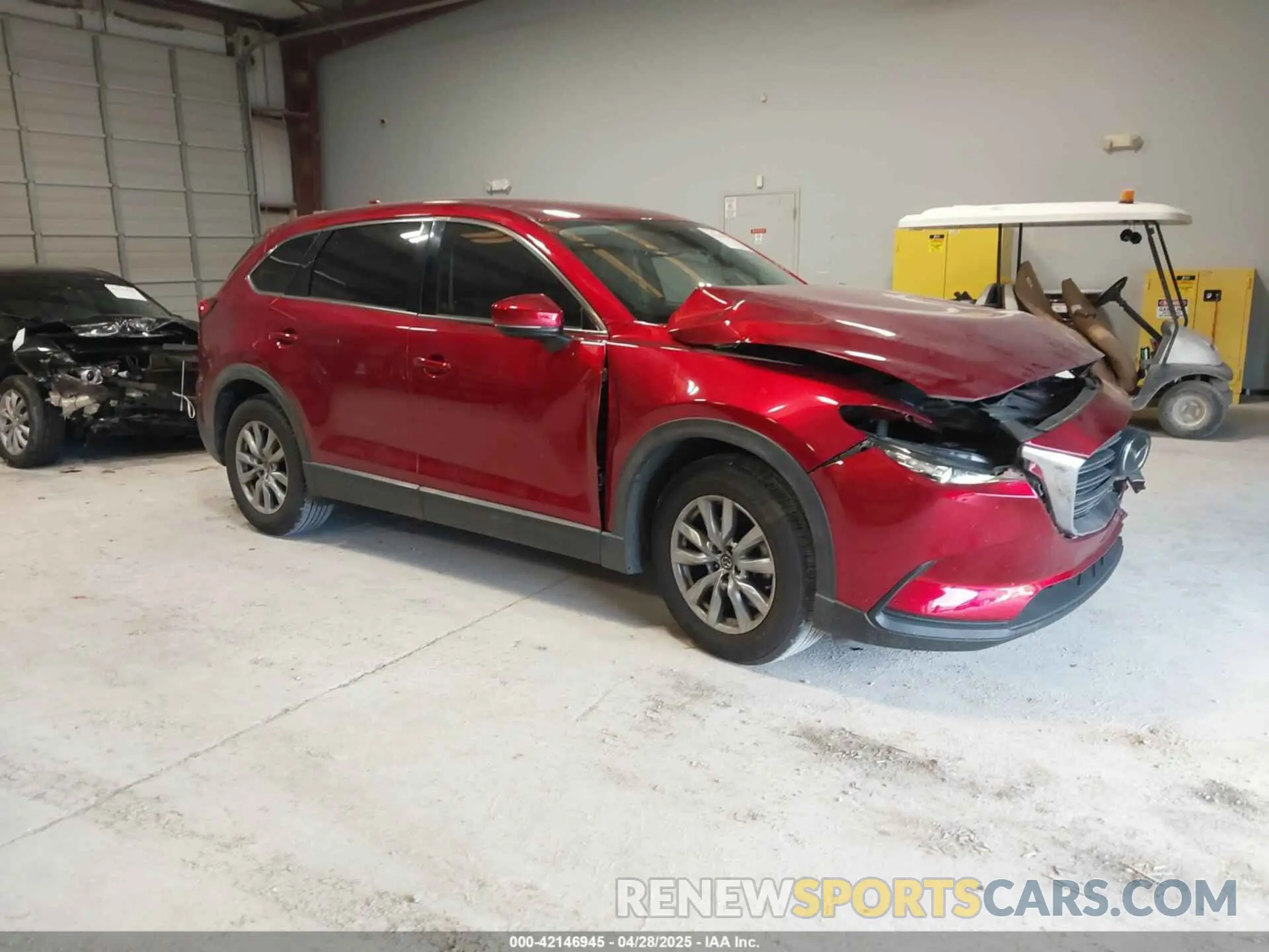 1 fotografías del automóvil dañado JM3TCACY1K0331904 MAZDA CX-9 2019