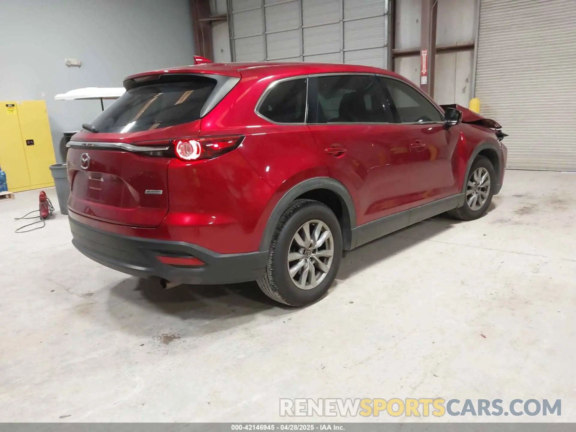 4 fotografías del automóvil dañado JM3TCACY1K0331904 MAZDA CX-9 2019