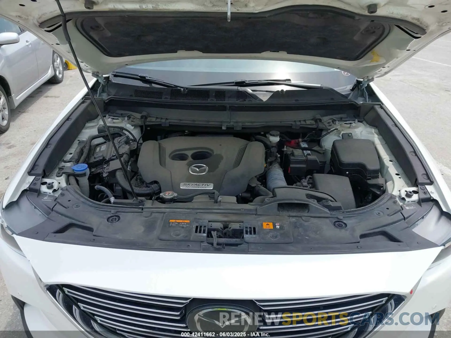 10 fotografías del automóvil dañado JM3TCACY1K0334804 MAZDA CX-9 2019