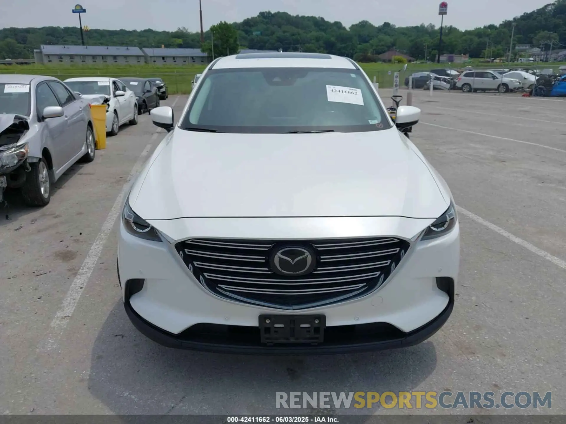 12 fotografías del automóvil dañado JM3TCACY1K0334804 MAZDA CX-9 2019