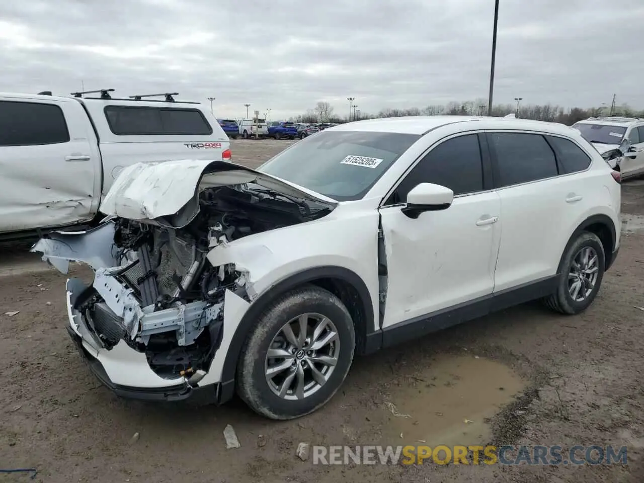 1 fotografías del automóvil dañado JM3TCACY2K0308230 MAZDA CX-9 2019
