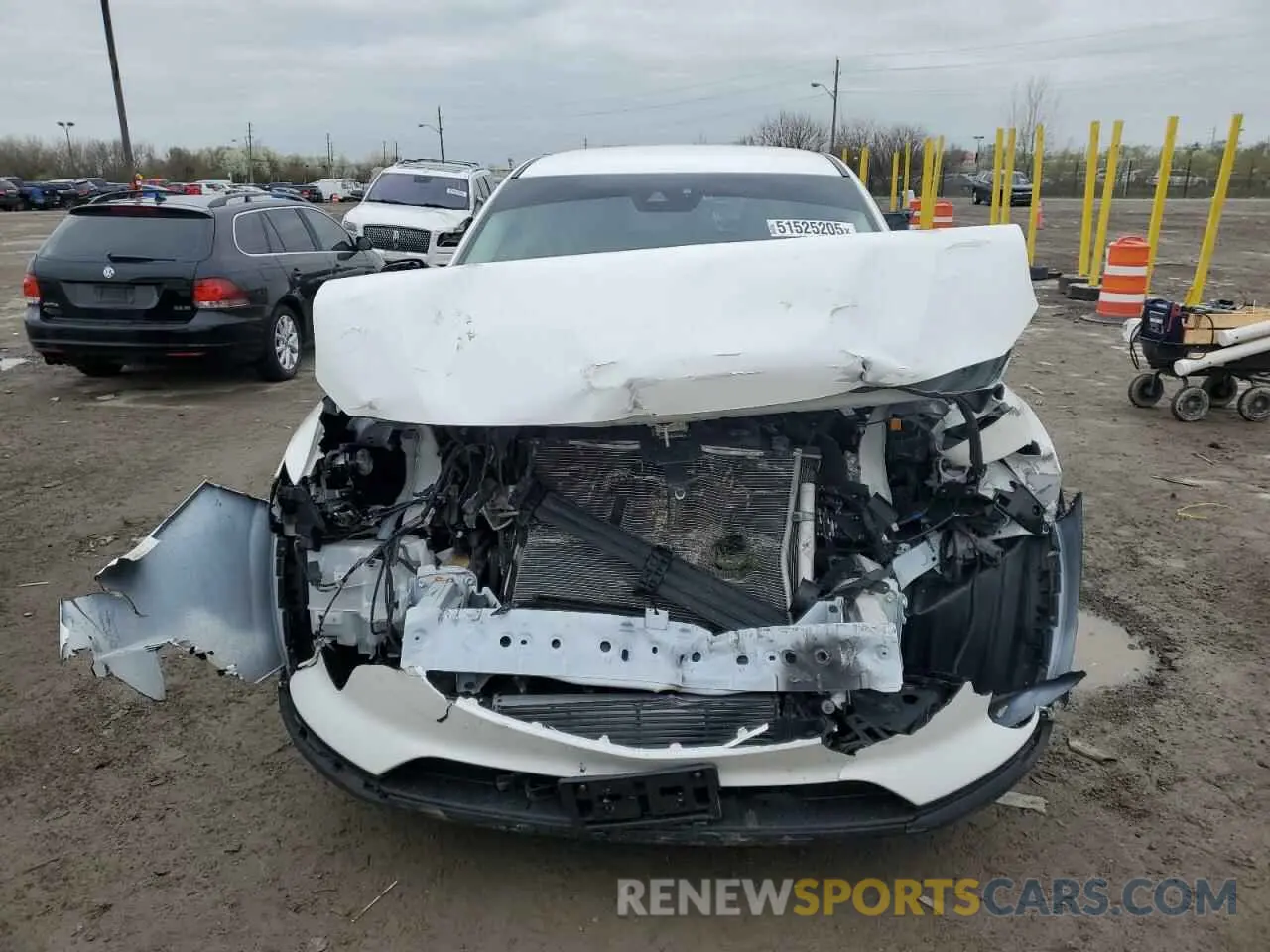5 fotografías del automóvil dañado JM3TCACY2K0308230 MAZDA CX-9 2019