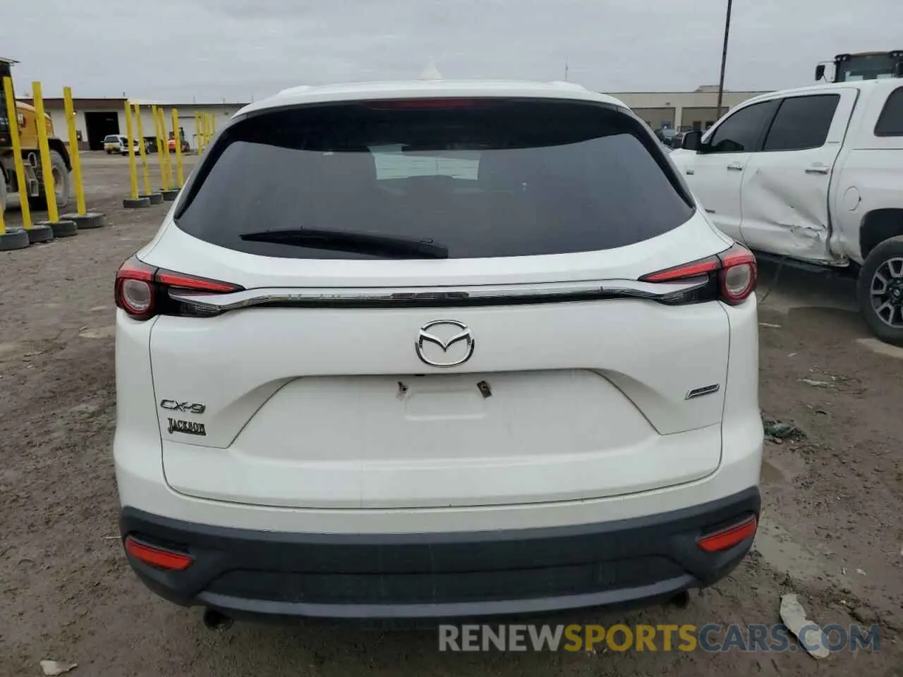 6 fotografías del automóvil dañado JM3TCACY2K0308230 MAZDA CX-9 2019