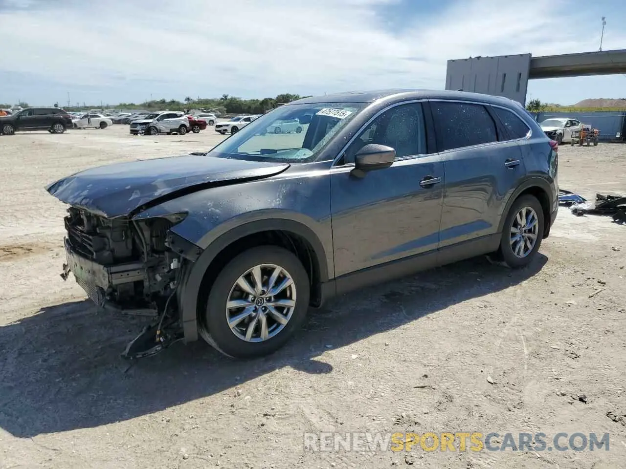 1 fotografías del automóvil dañado JM3TCACY4K0330567 MAZDA CX-9 2019