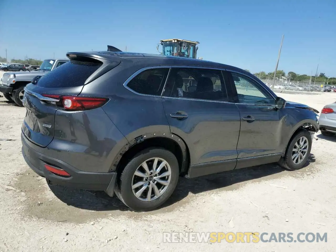 3 fotografías del automóvil dañado JM3TCACY4K0330567 MAZDA CX-9 2019