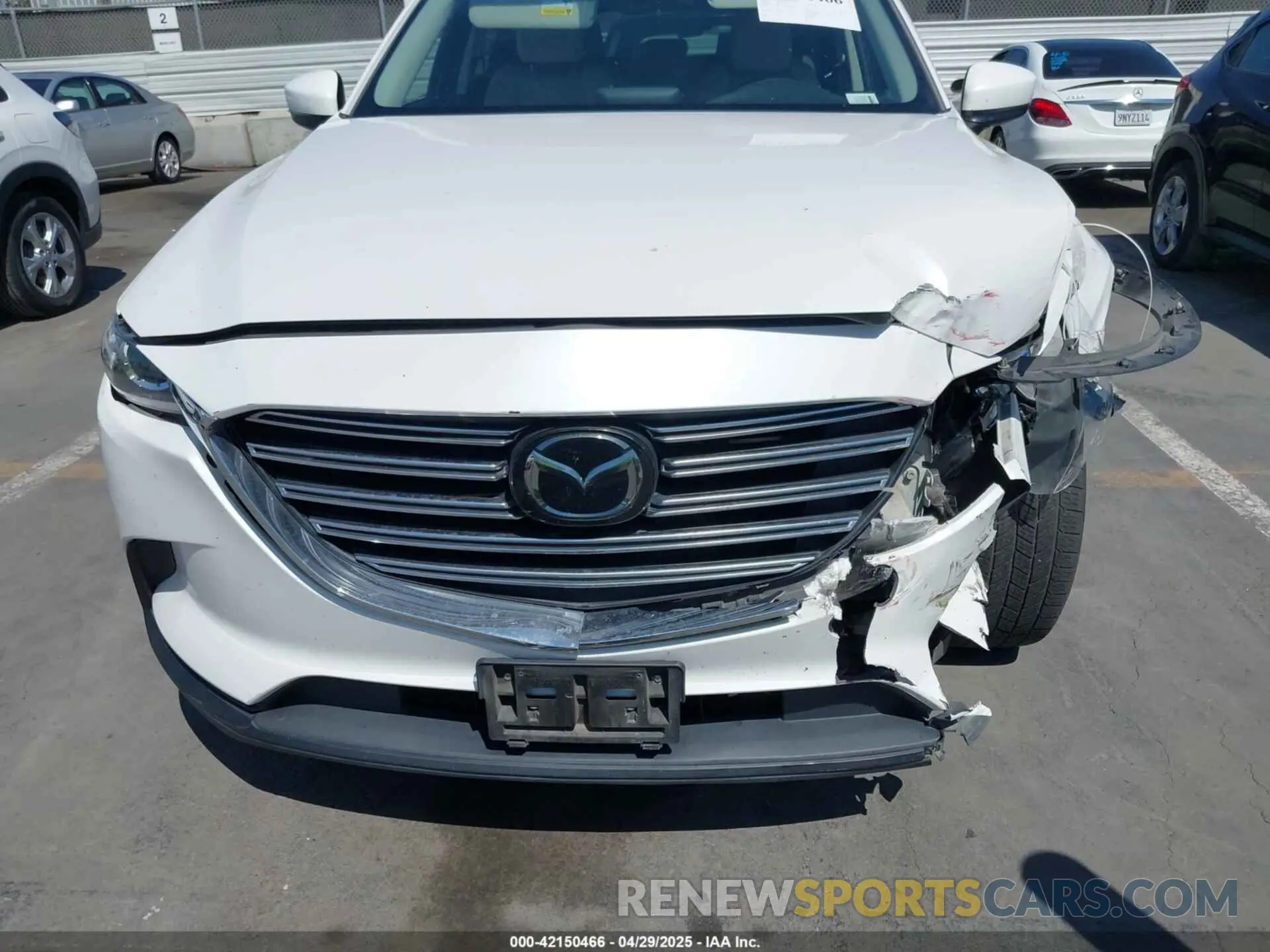 12 fotografías del automóvil dañado JM3TCACY5K0306424 MAZDA CX-9 2019