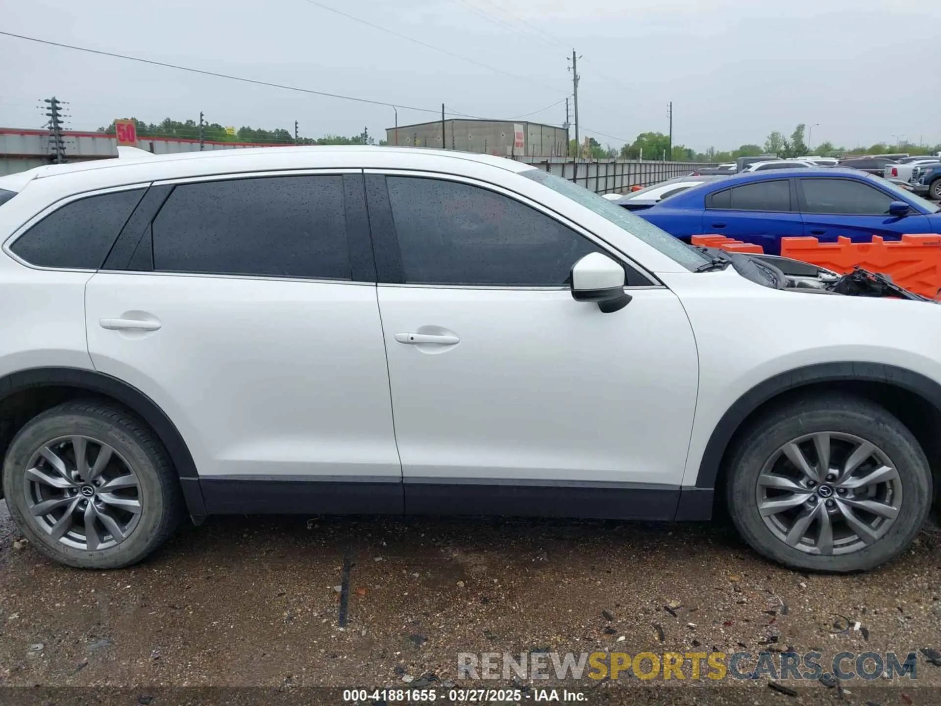 14 fotografías del automóvil dañado JM3TCACY5K0326267 MAZDA CX-9 2019