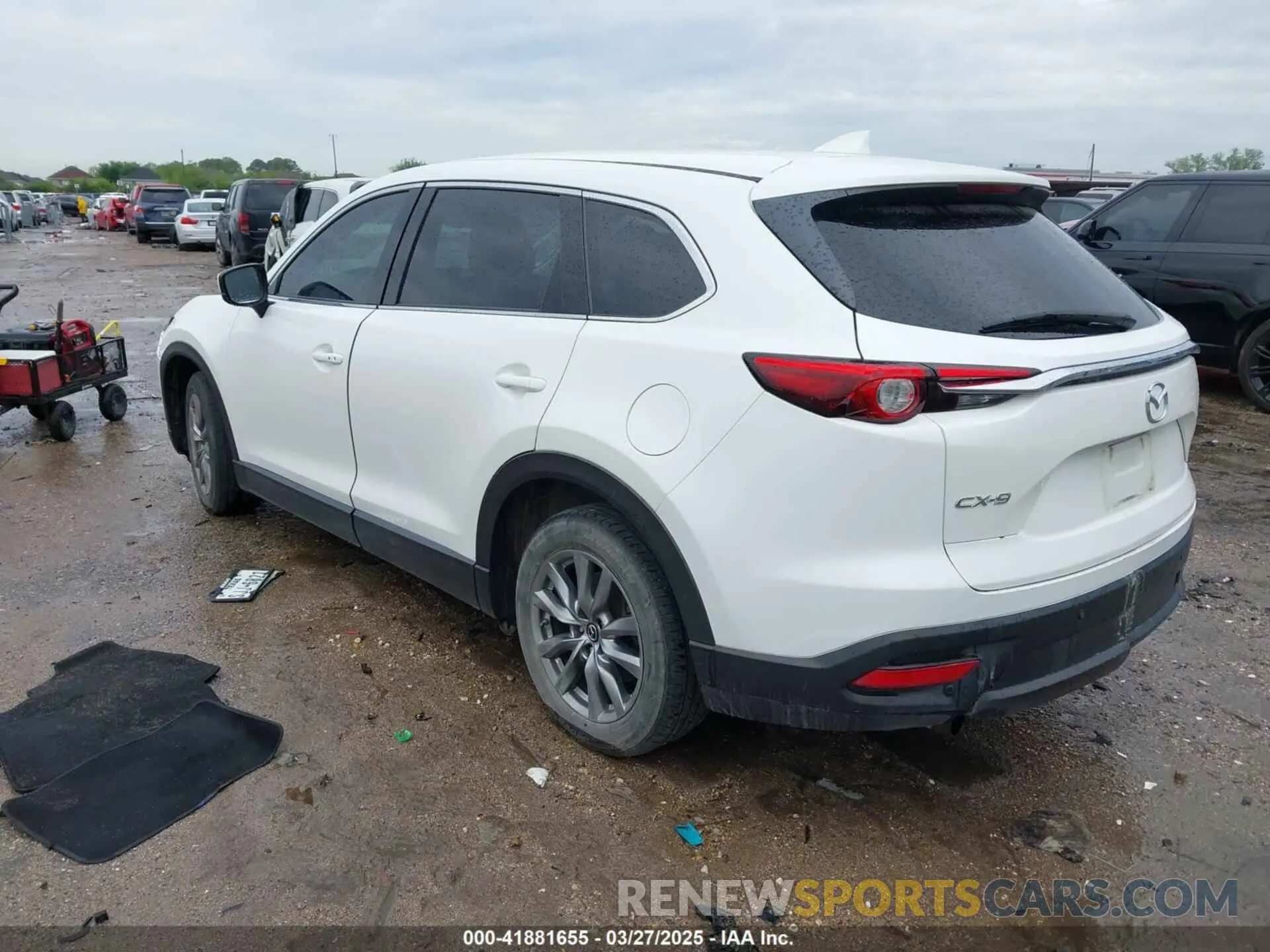 3 fotografías del automóvil dañado JM3TCACY5K0326267 MAZDA CX-9 2019