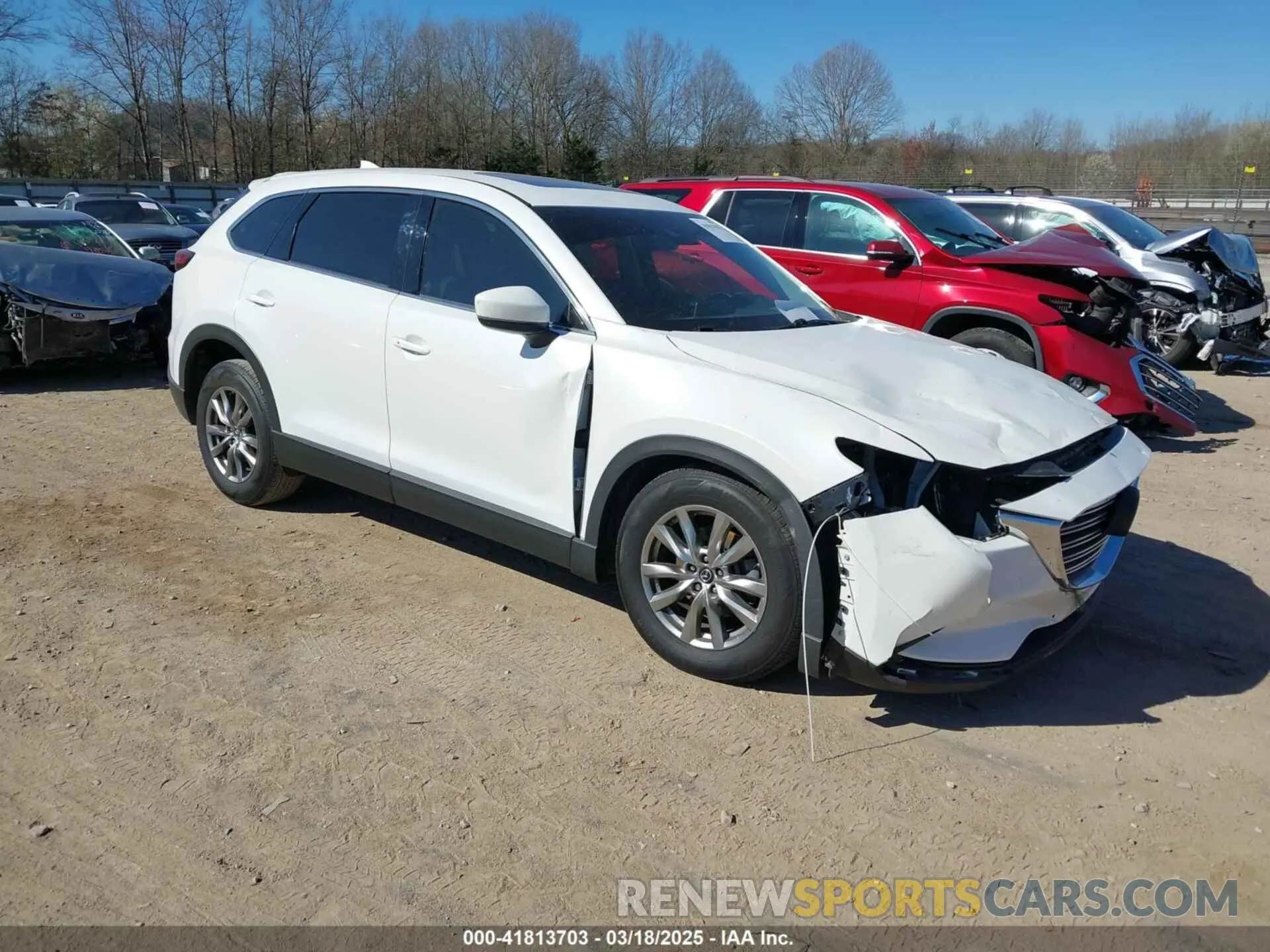 1 fotografías del automóvil dañado JM3TCACY7K0303928 MAZDA CX-9 2019