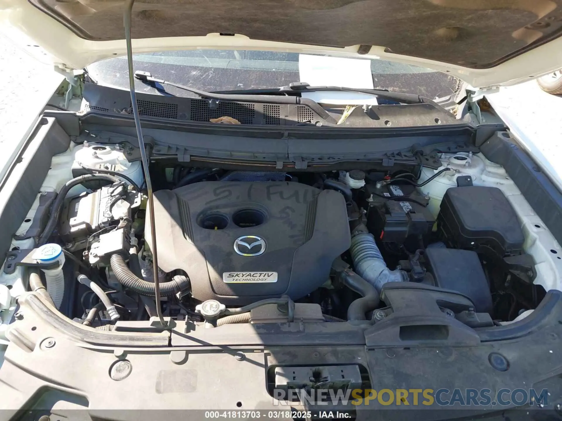 10 fotografías del automóvil dañado JM3TCACY7K0303928 MAZDA CX-9 2019