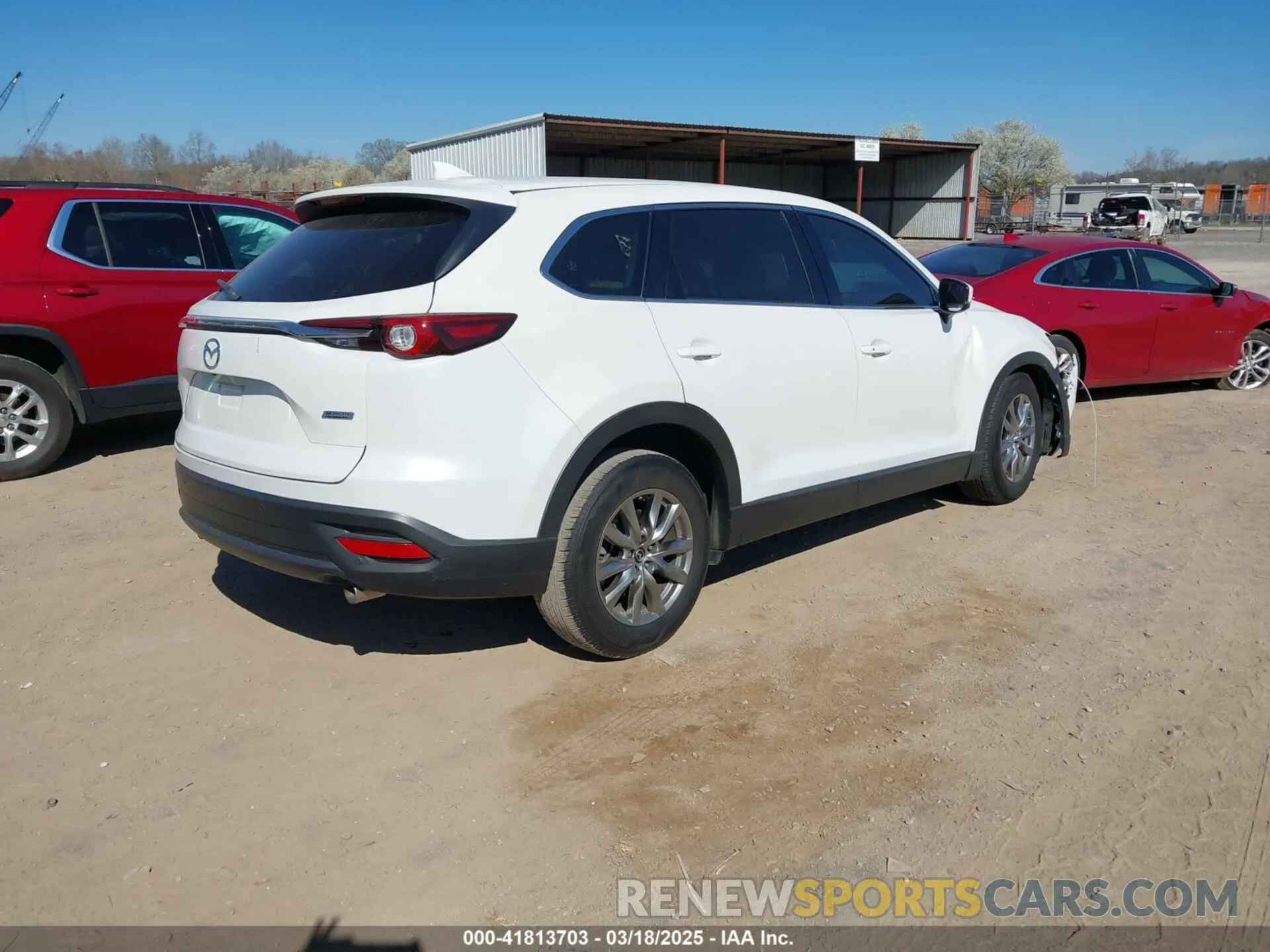 4 fotografías del automóvil dañado JM3TCACY7K0303928 MAZDA CX-9 2019