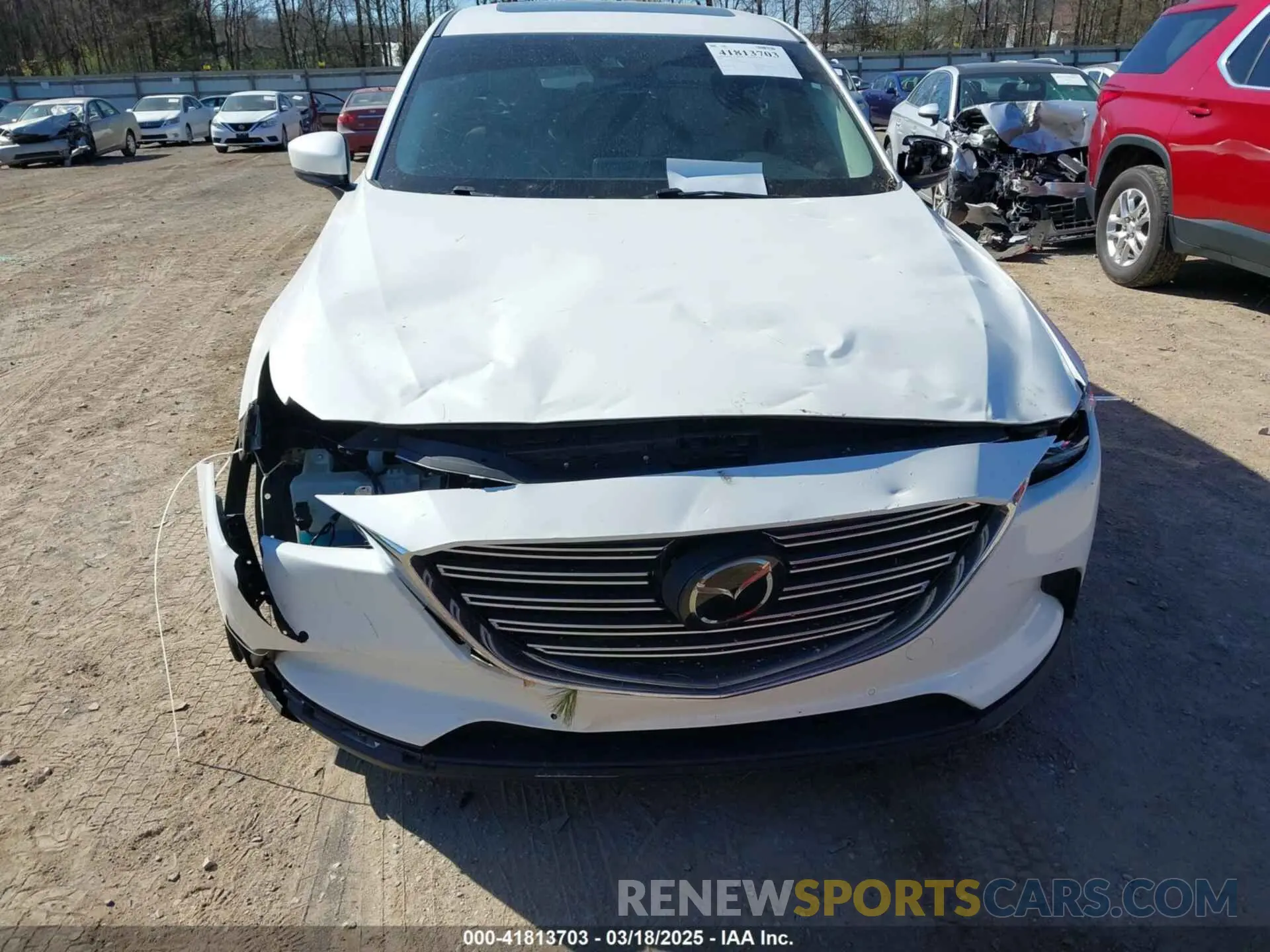 6 fotografías del automóvil dañado JM3TCACY7K0303928 MAZDA CX-9 2019