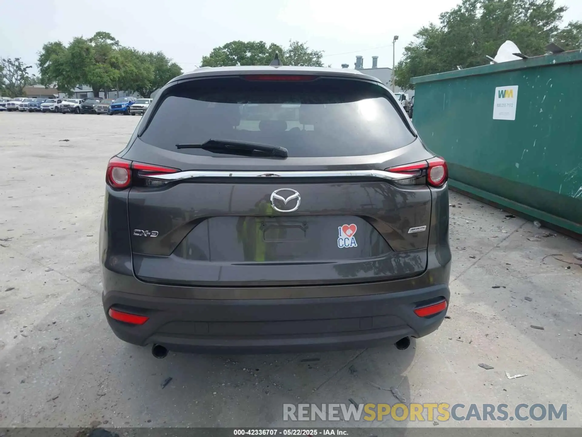15 fotografías del automóvil dañado JM3TCACY9K0308810 MAZDA CX-9 2019