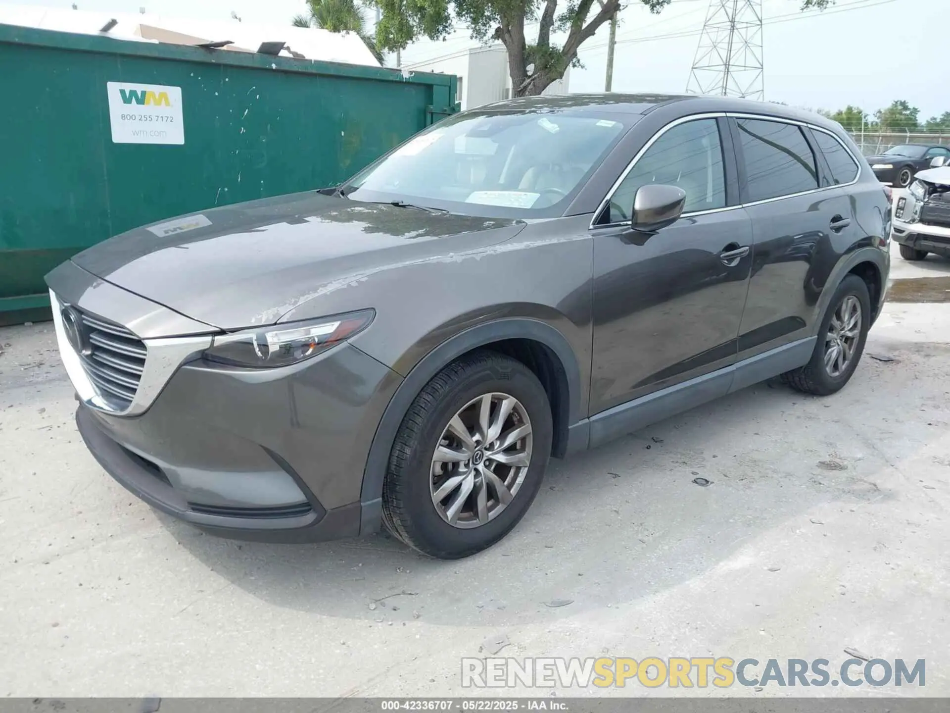 2 fotografías del automóvil dañado JM3TCACY9K0308810 MAZDA CX-9 2019