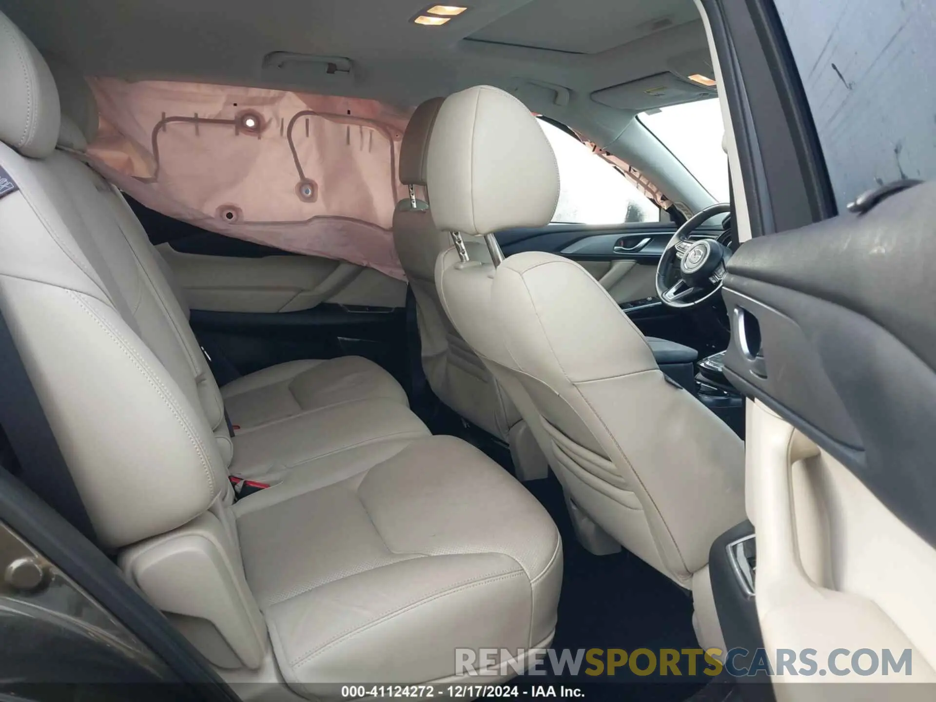 8 fotografías del automóvil dañado JM3TCACY9K0327907 MAZDA CX-9 2019