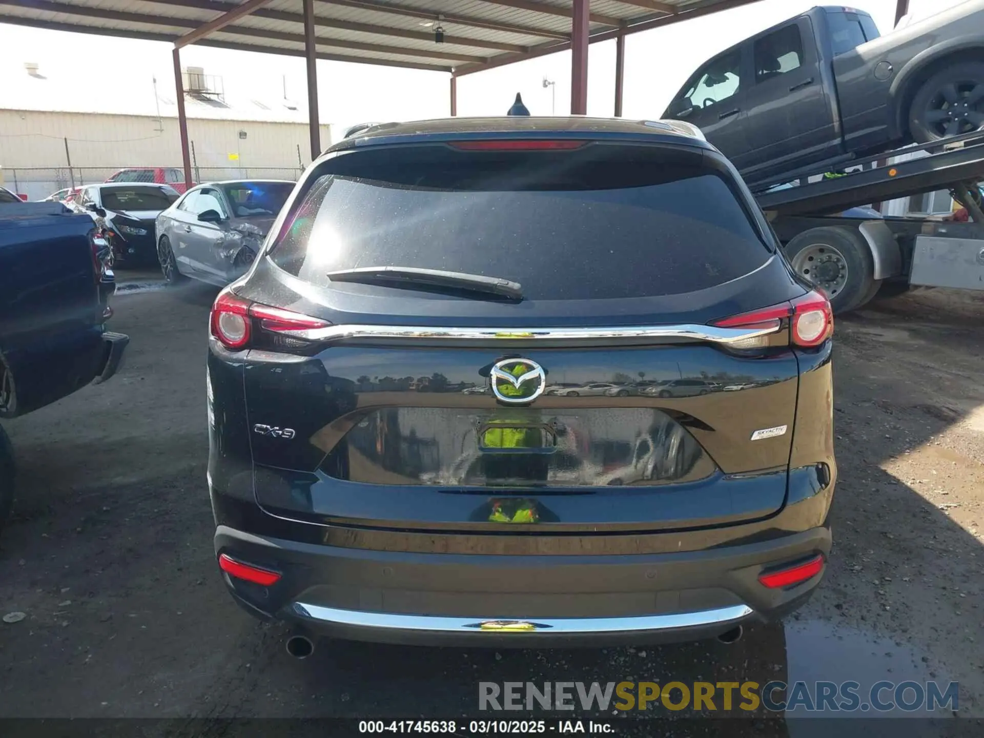 16 fotografías del automóvil dañado JM3TCADY4K0326730 MAZDA CX-9 2019
