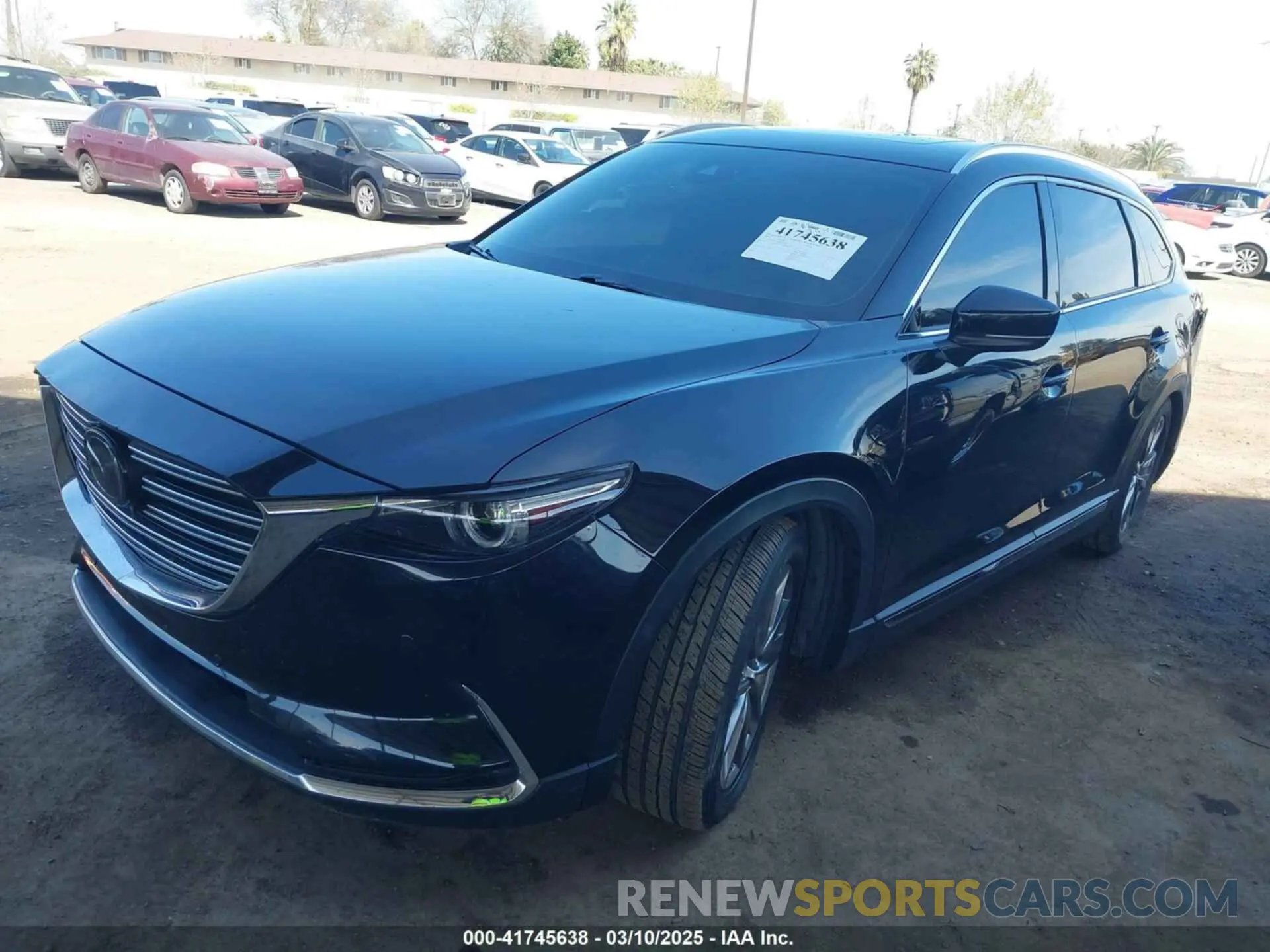 2 fotografías del automóvil dañado JM3TCADY4K0326730 MAZDA CX-9 2019