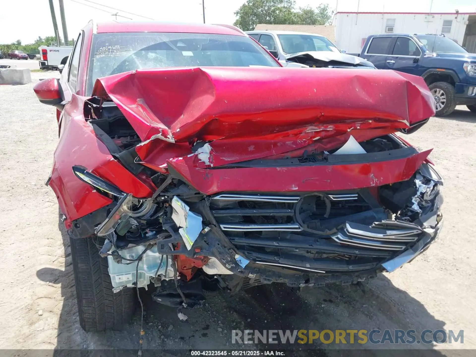 6 fotografías del automóvil dañado JM3TCADY5K0302436 MAZDA CX-9 2019