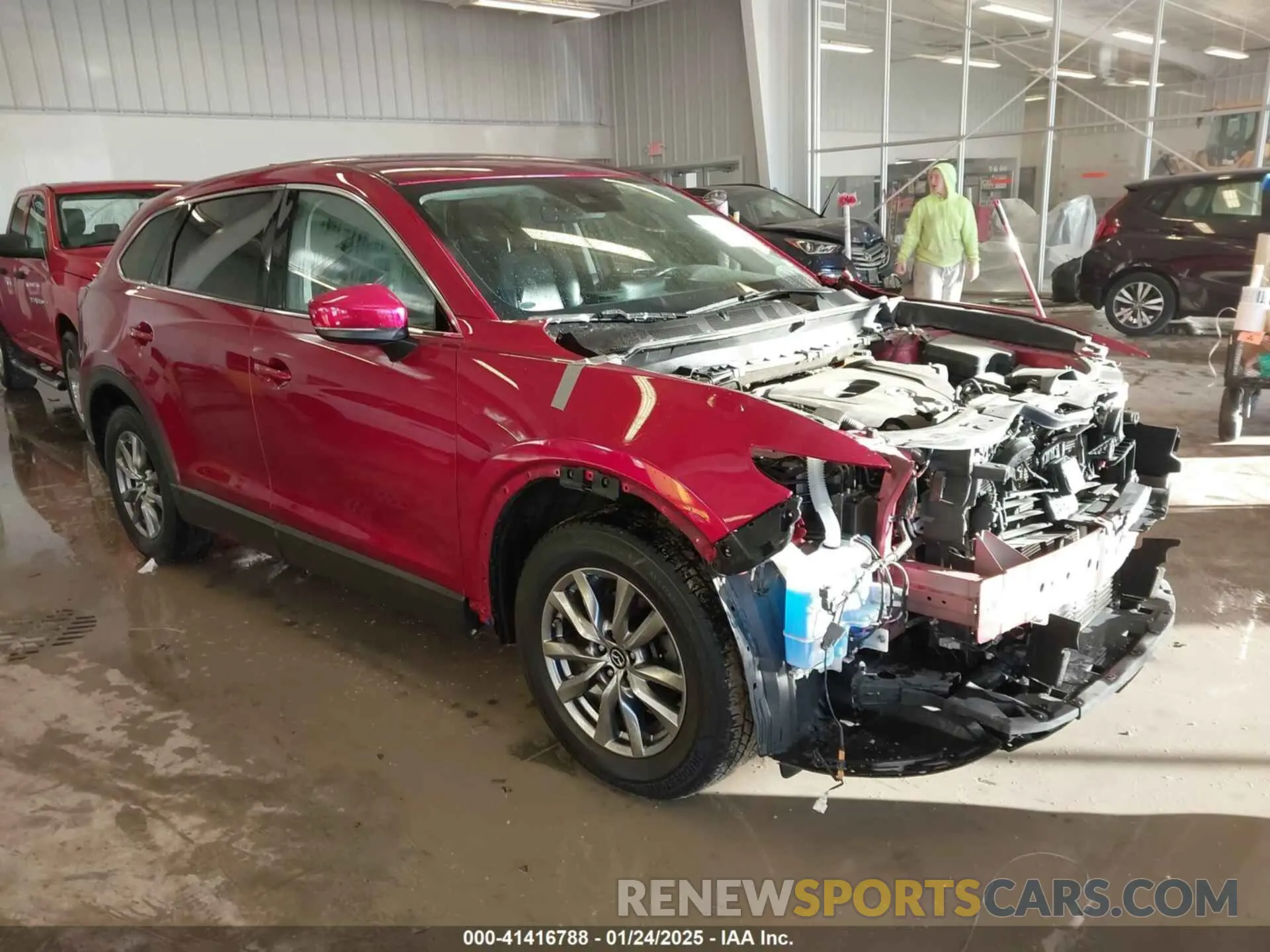 1 fotografías del automóvil dañado JM3TCBCY0K0309477 MAZDA CX-9 2019