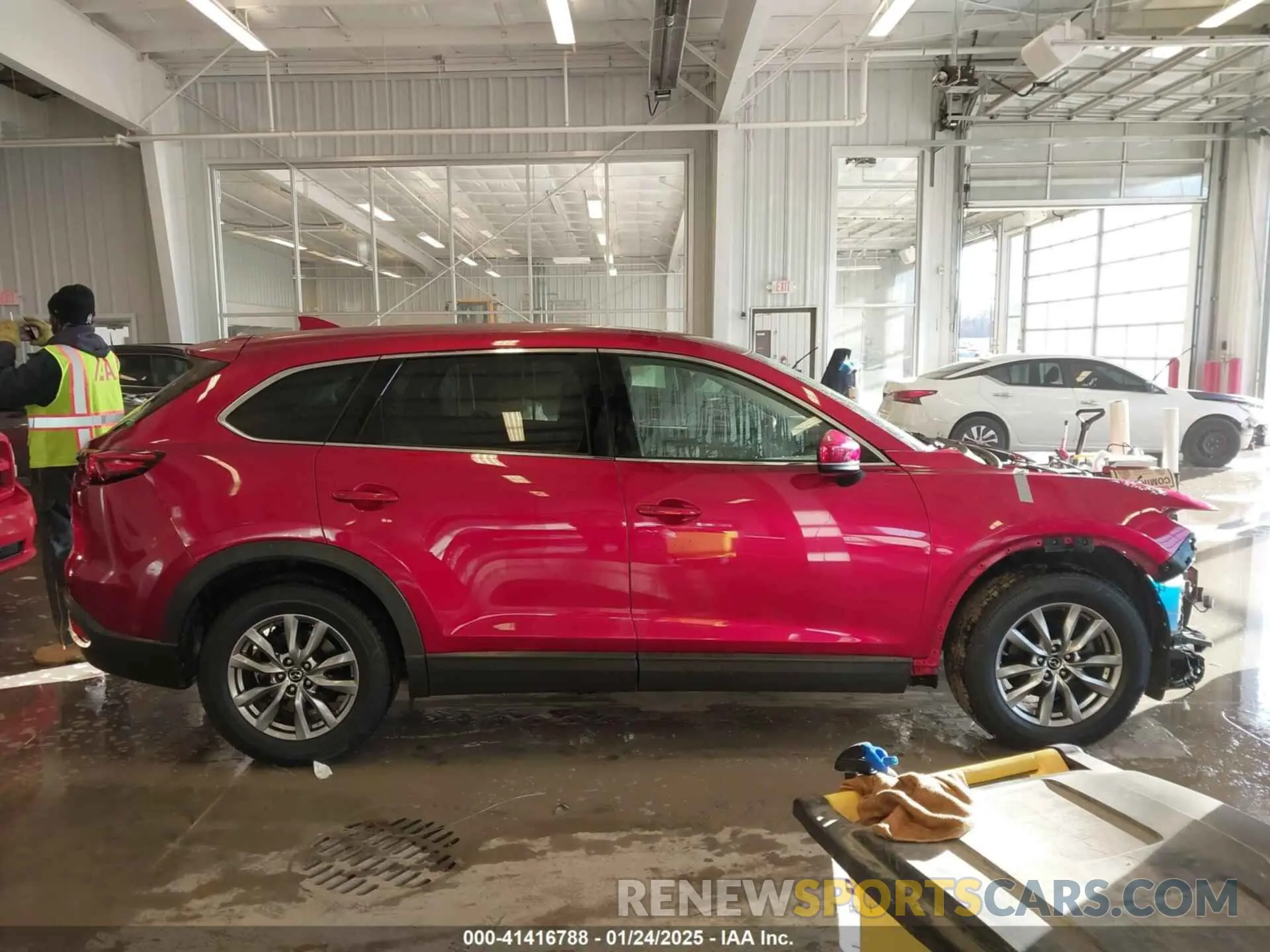 14 fotografías del automóvil dañado JM3TCBCY0K0309477 MAZDA CX-9 2019