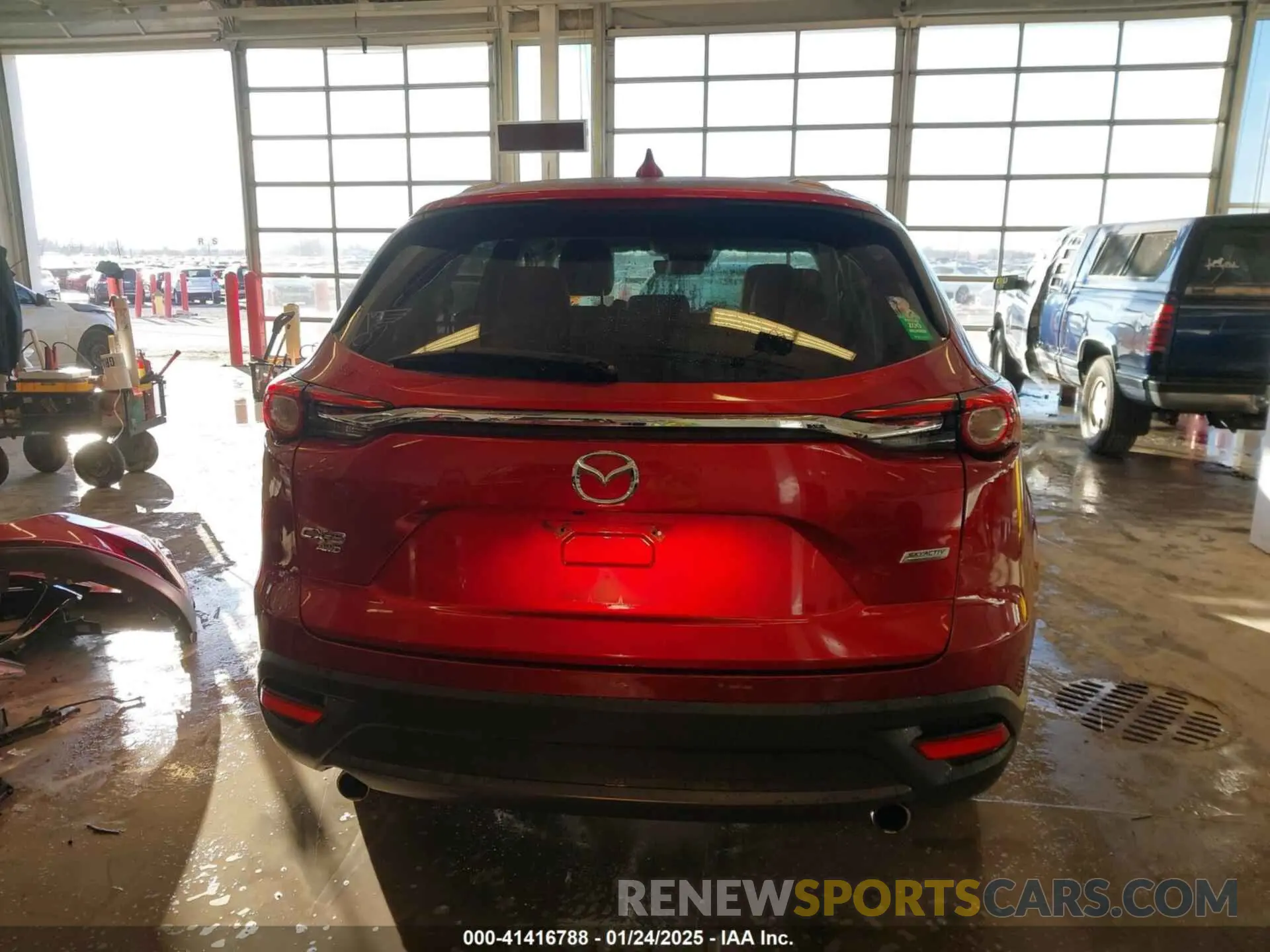 17 fotografías del automóvil dañado JM3TCBCY0K0309477 MAZDA CX-9 2019