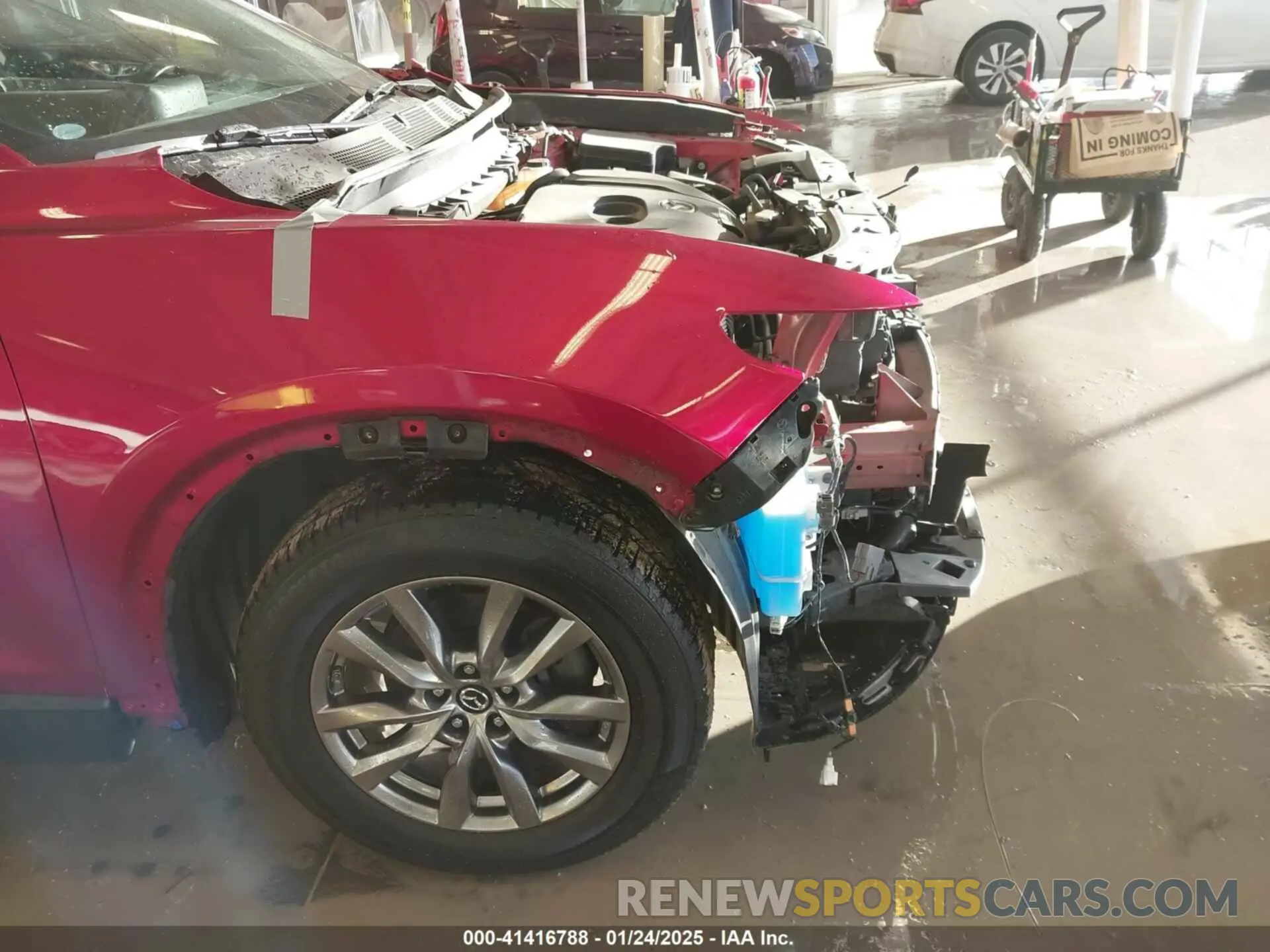 19 fotografías del automóvil dañado JM3TCBCY0K0309477 MAZDA CX-9 2019