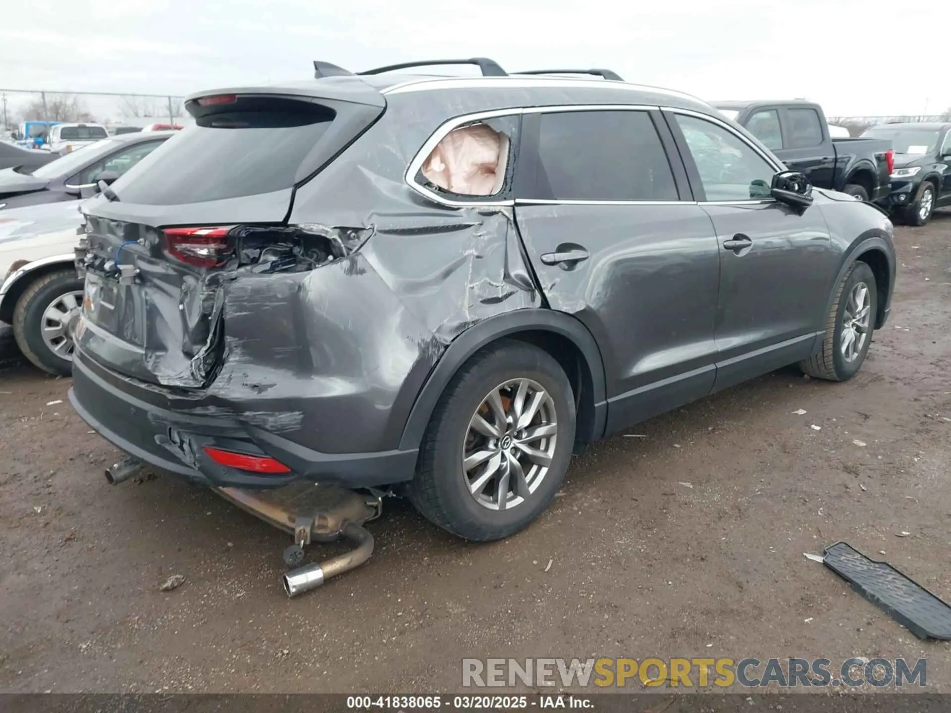 4 fotografías del automóvil dañado JM3TCBCY0K0320379 MAZDA CX-9 2019