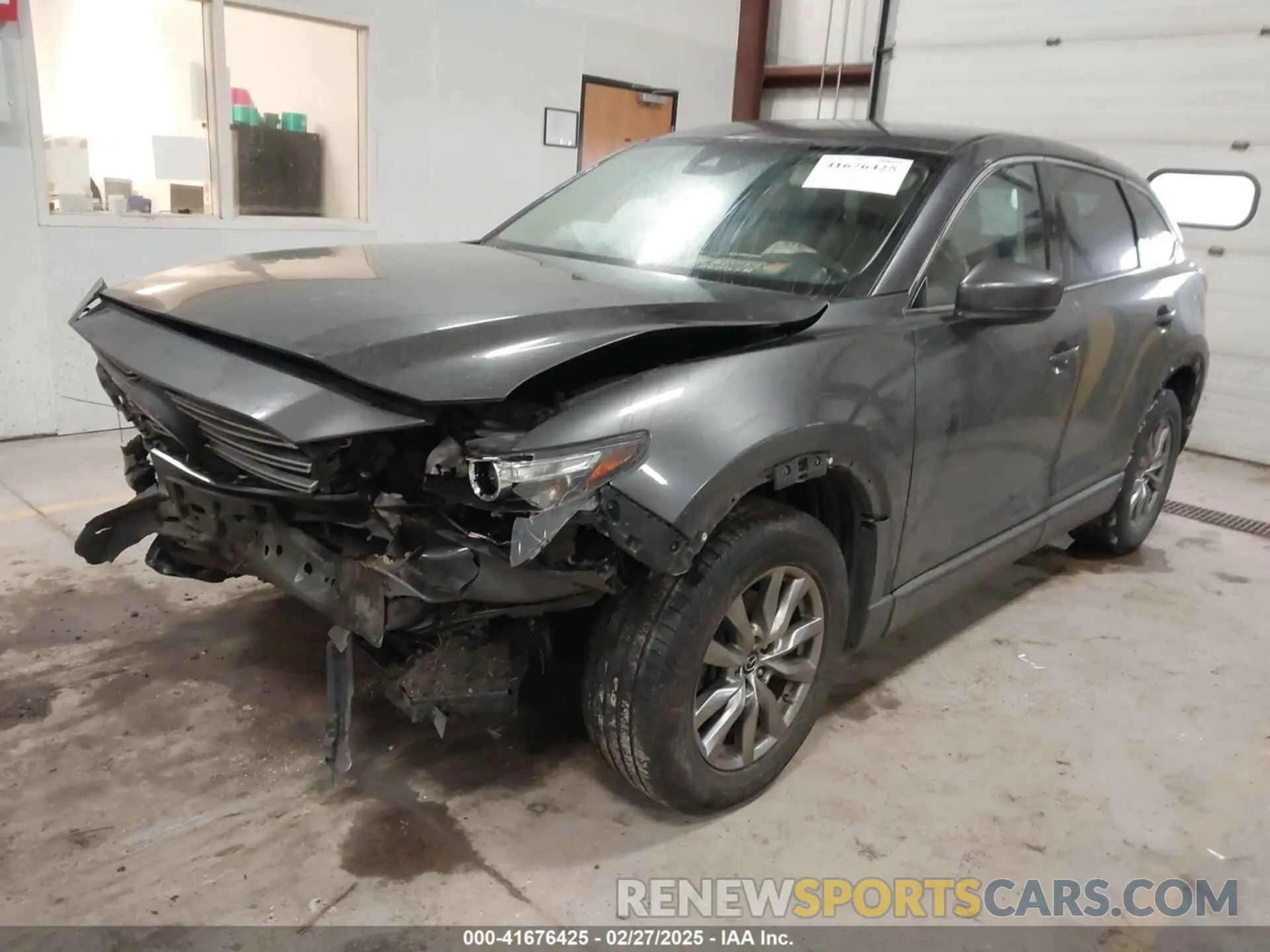 2 fotografías del automóvil dañado JM3TCBCY3K0305147 MAZDA CX-9 2019