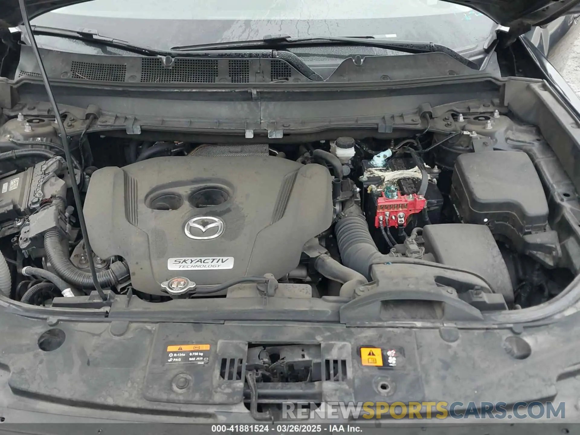 10 fotografías del automóvil dañado JM3TCBCY3K0313068 MAZDA CX-9 2019