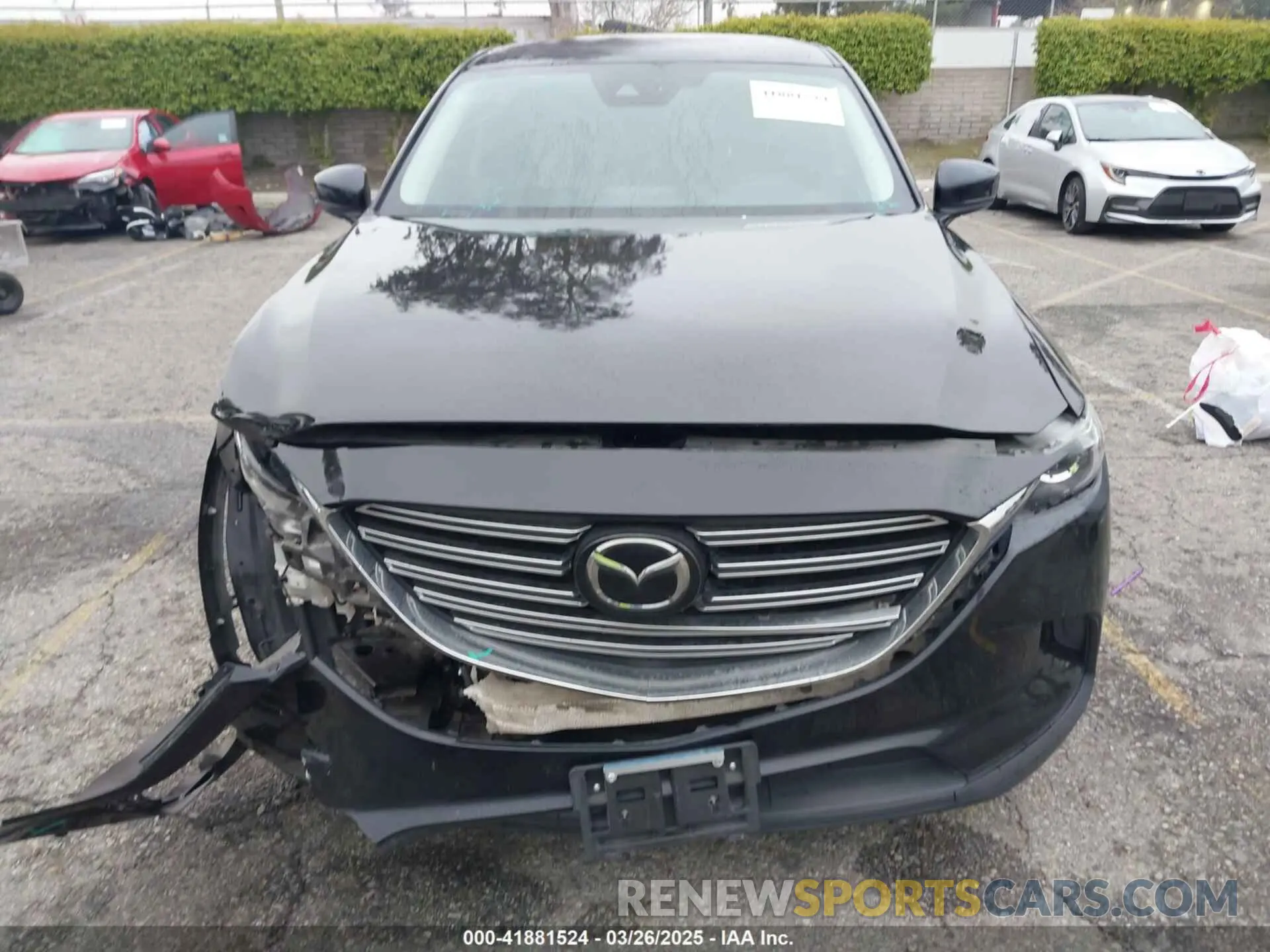 12 fotografías del automóvil dañado JM3TCBCY3K0313068 MAZDA CX-9 2019
