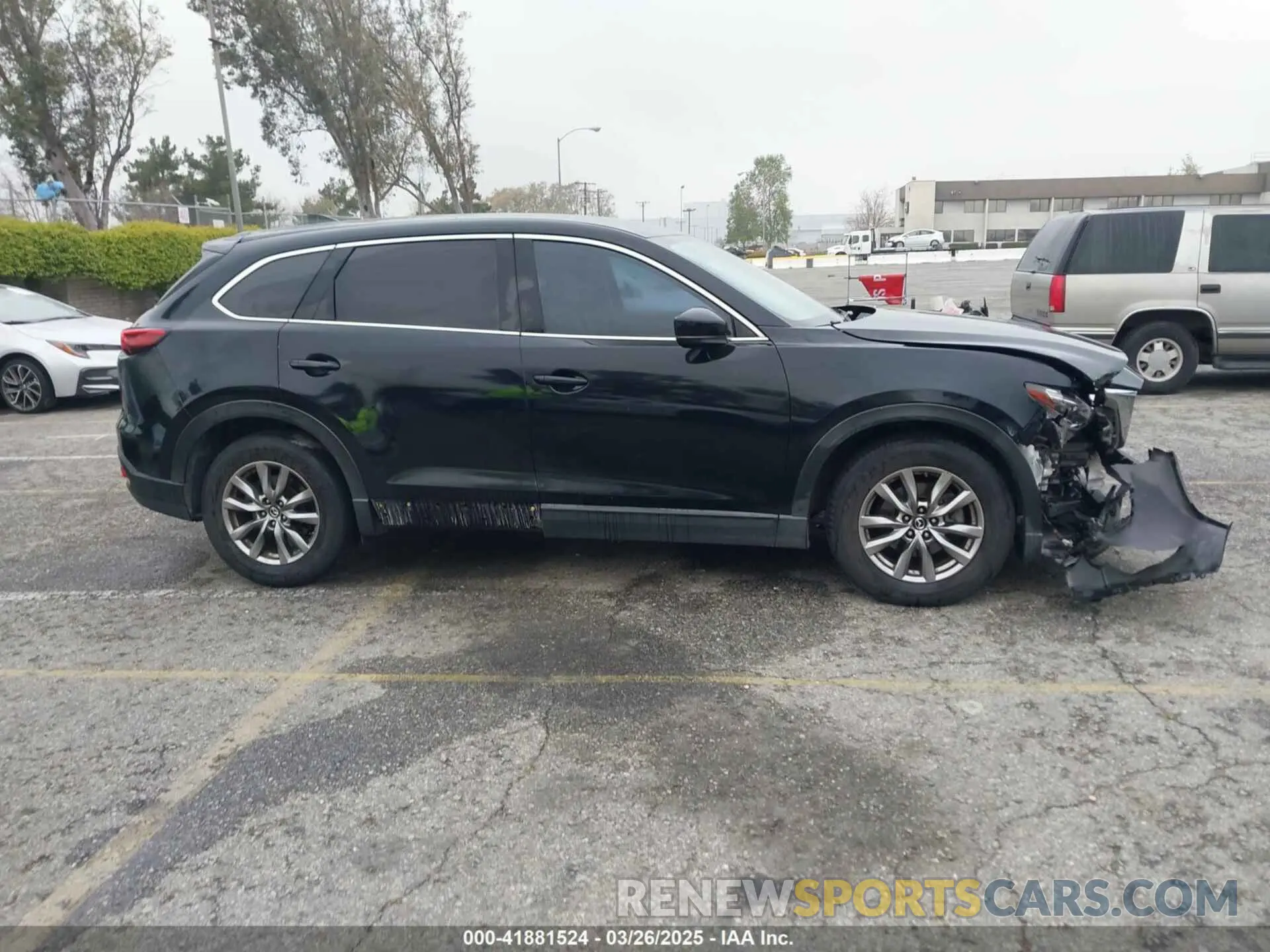 13 fotografías del automóvil dañado JM3TCBCY3K0313068 MAZDA CX-9 2019
