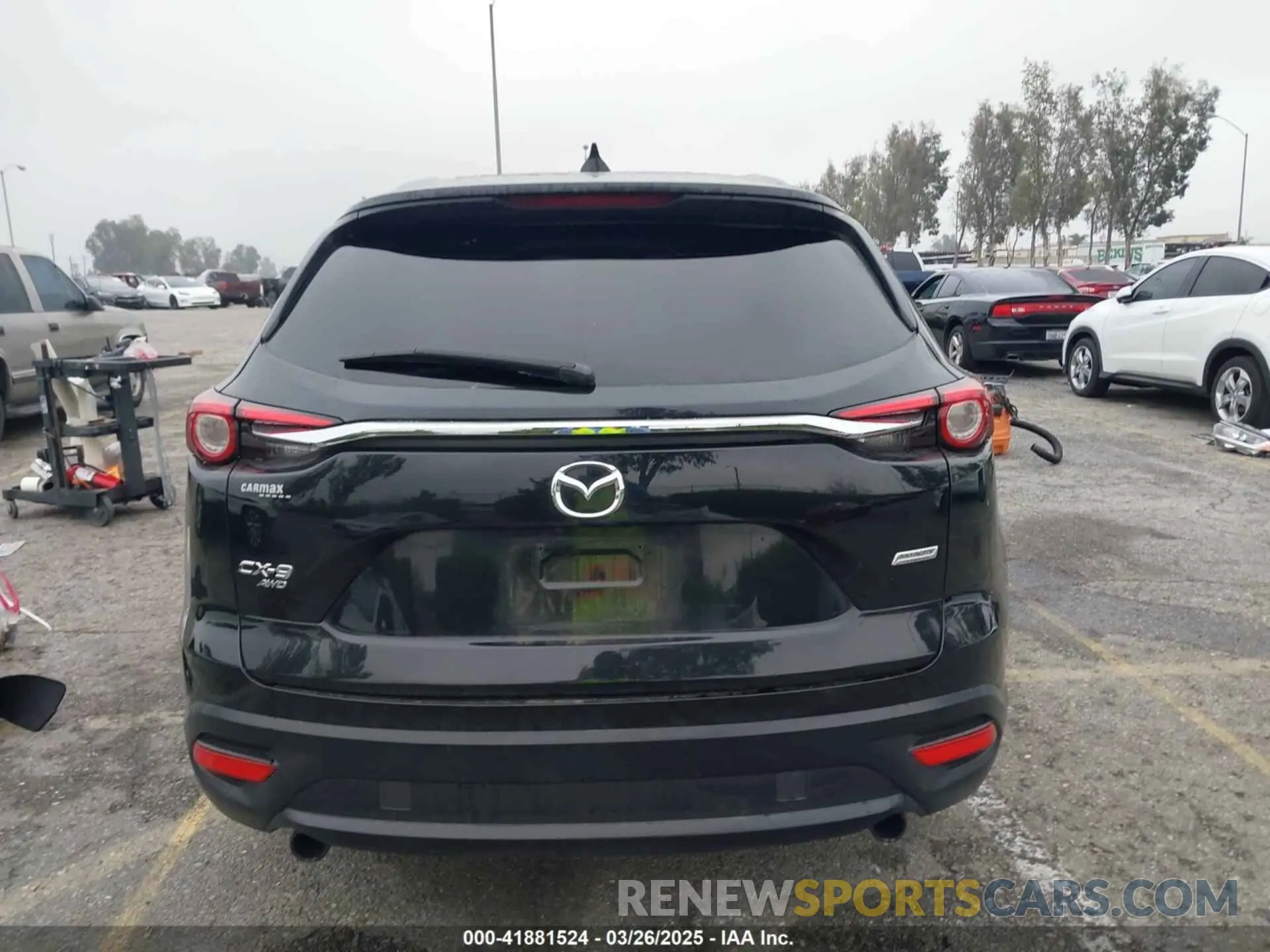 16 fotografías del automóvil dañado JM3TCBCY3K0313068 MAZDA CX-9 2019
