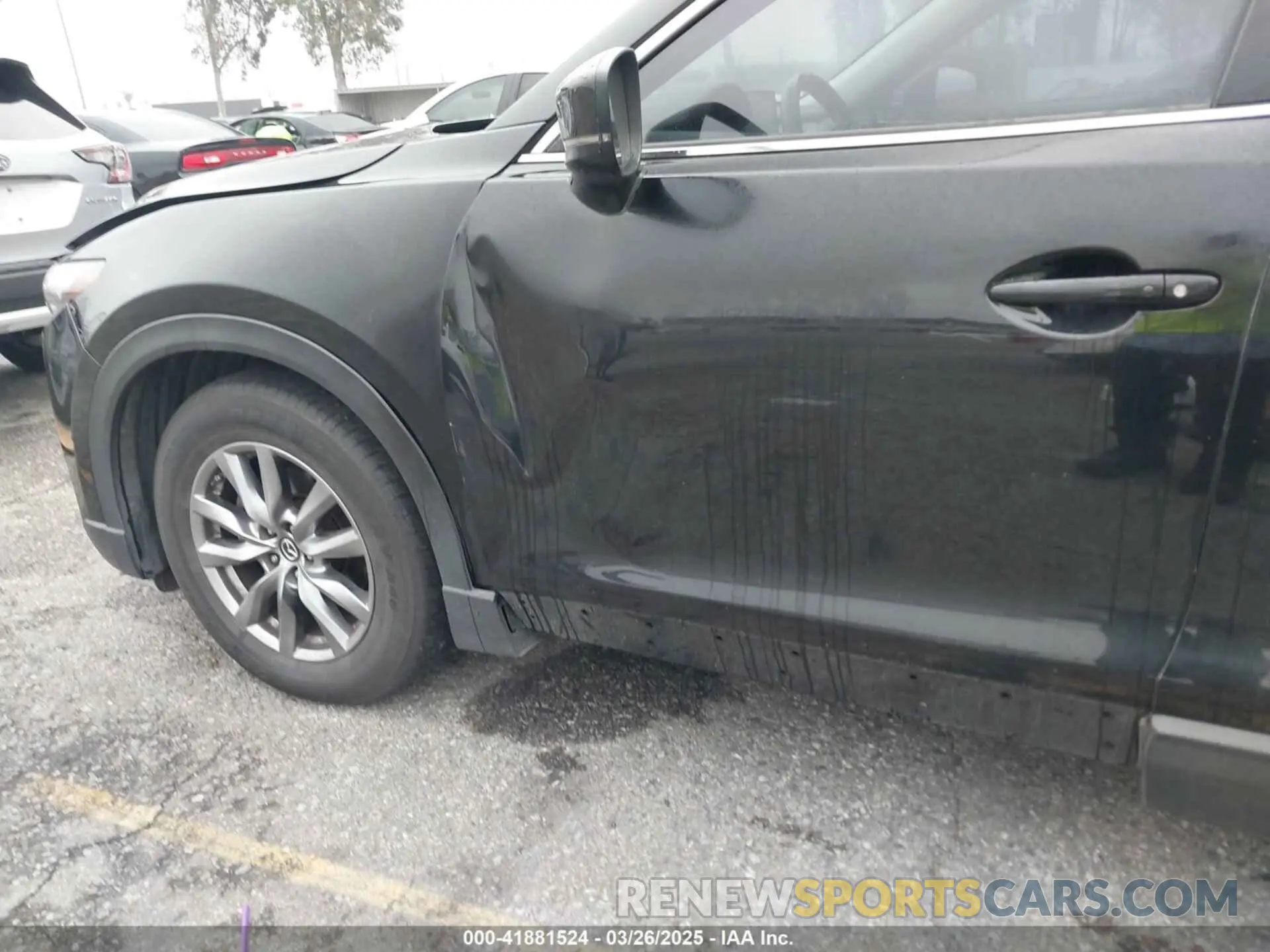 18 fotografías del automóvil dañado JM3TCBCY3K0313068 MAZDA CX-9 2019