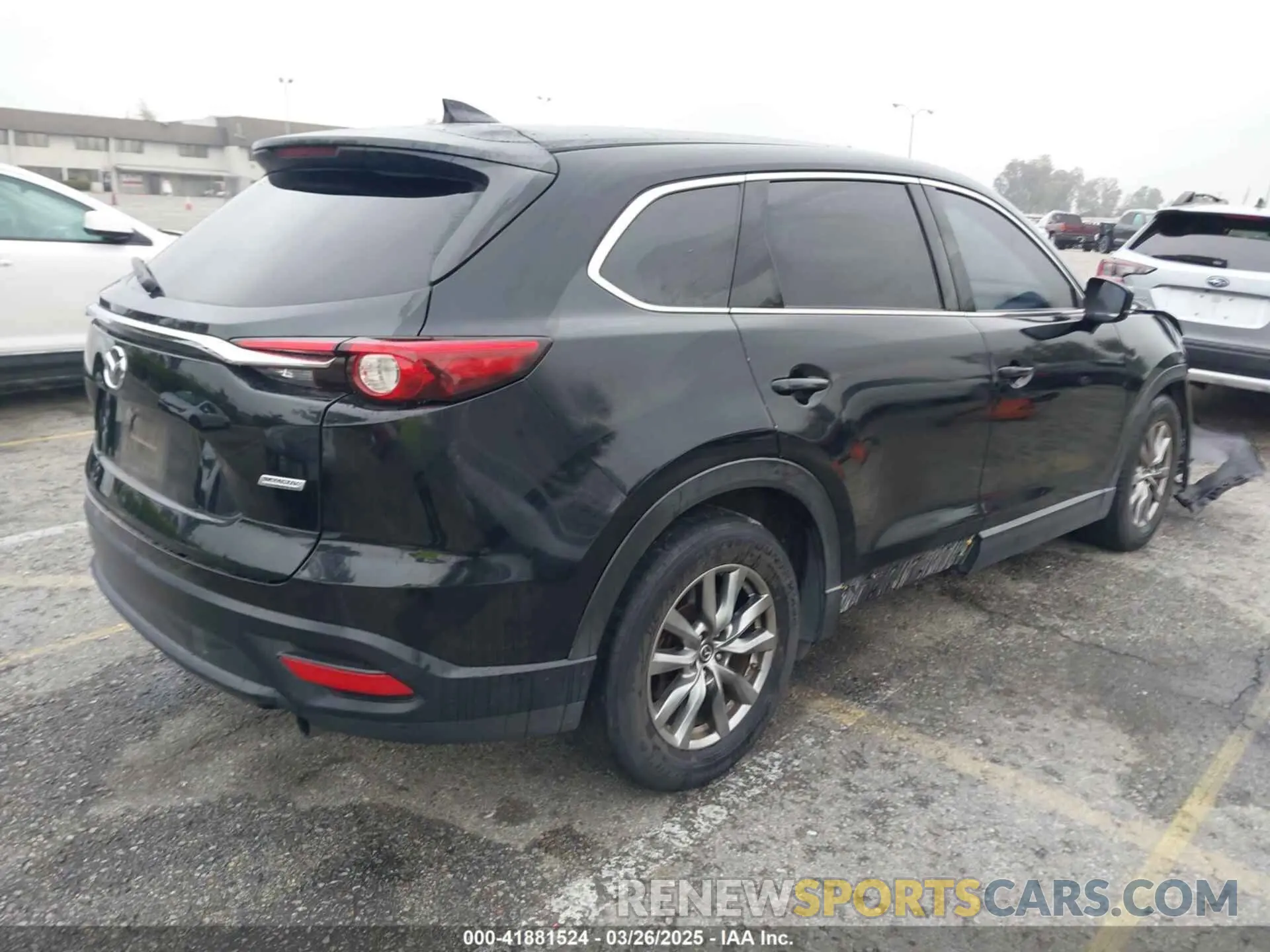 4 fotografías del automóvil dañado JM3TCBCY3K0313068 MAZDA CX-9 2019