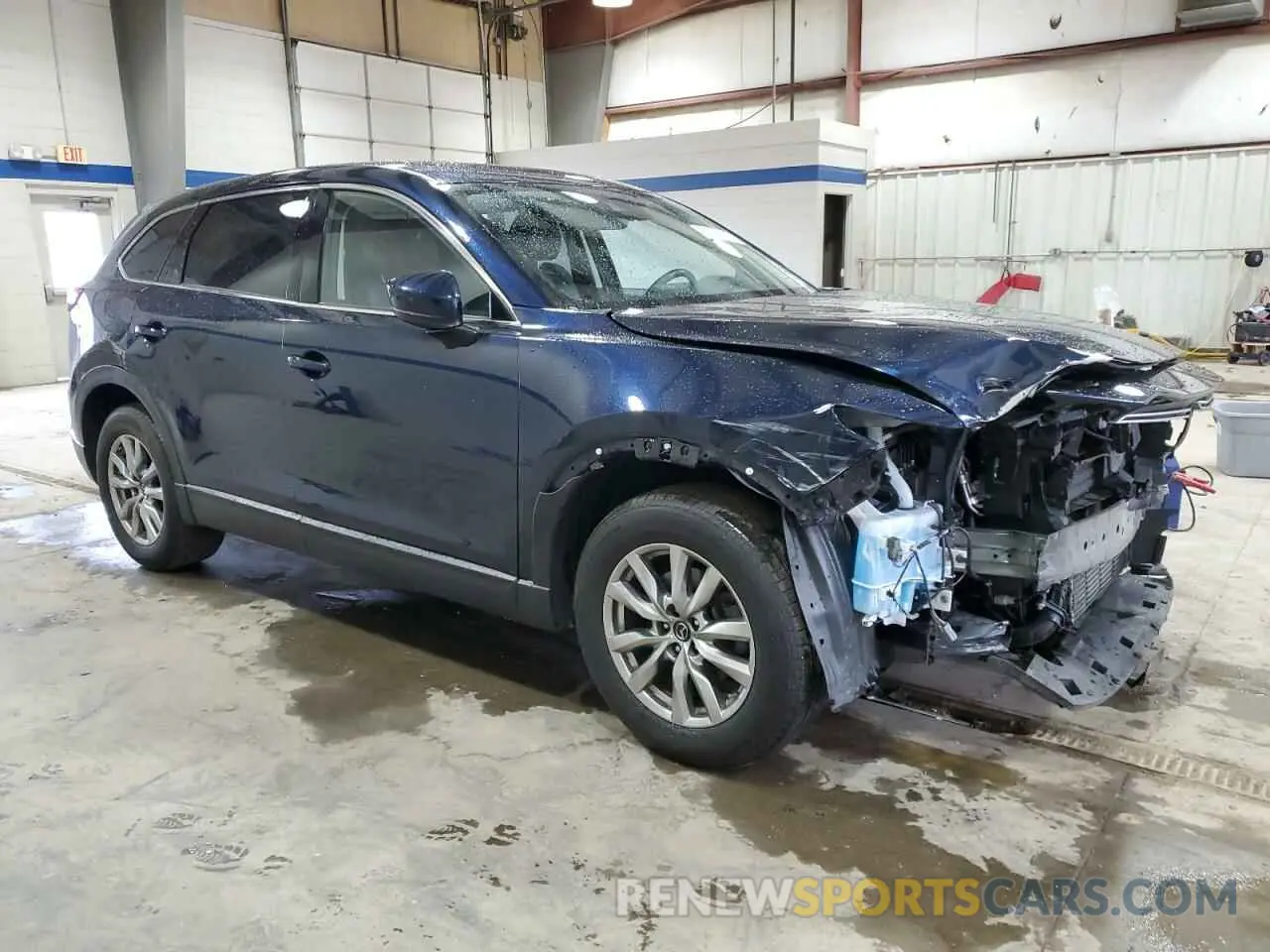 4 fotografías del automóvil dañado JM3TCBCY3K0335152 MAZDA CX-9 2019