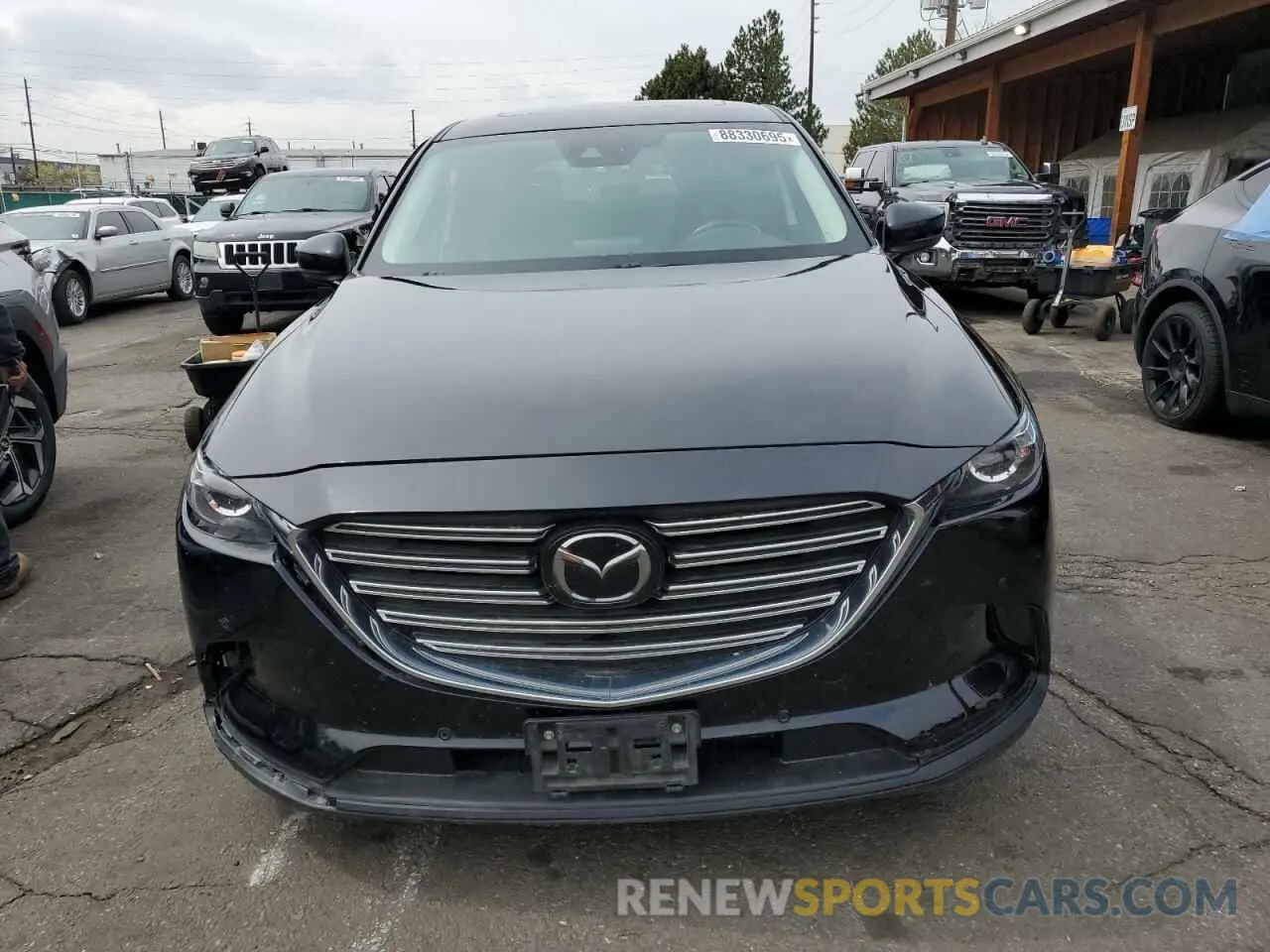 5 fotografías del automóvil dañado JM3TCBCY4K0313161 MAZDA CX-9 2019