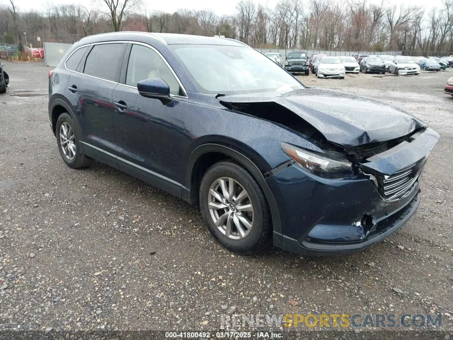 1 fotografías del automóvil dañado JM3TCBCY4K0329506 MAZDA CX-9 2019