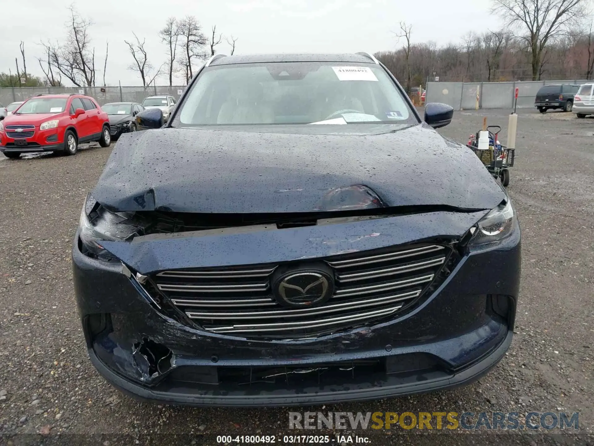 12 fotografías del automóvil dañado JM3TCBCY4K0329506 MAZDA CX-9 2019