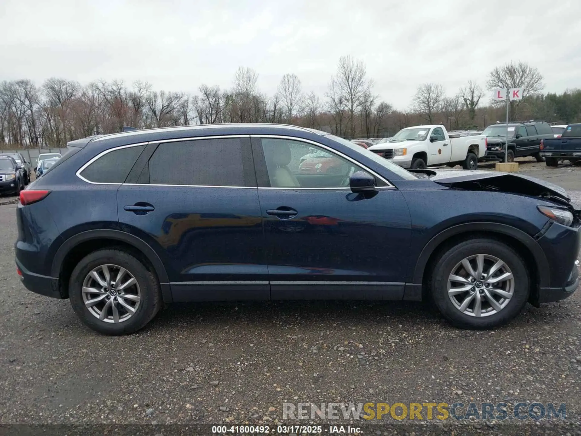 13 fotografías del automóvil dañado JM3TCBCY4K0329506 MAZDA CX-9 2019