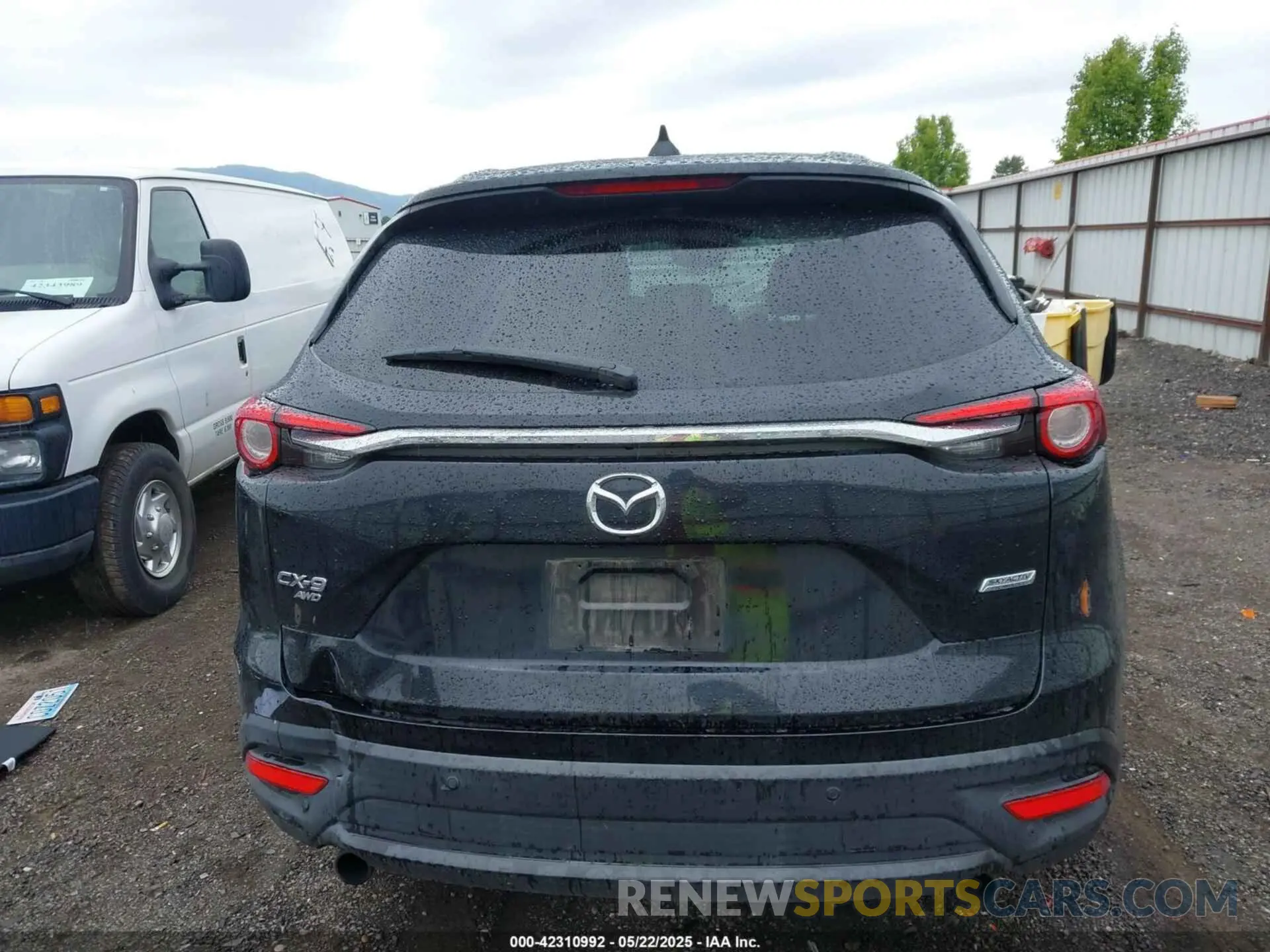 16 fotografías del automóvil dañado JM3TCBCY6K0300248 MAZDA CX-9 2019