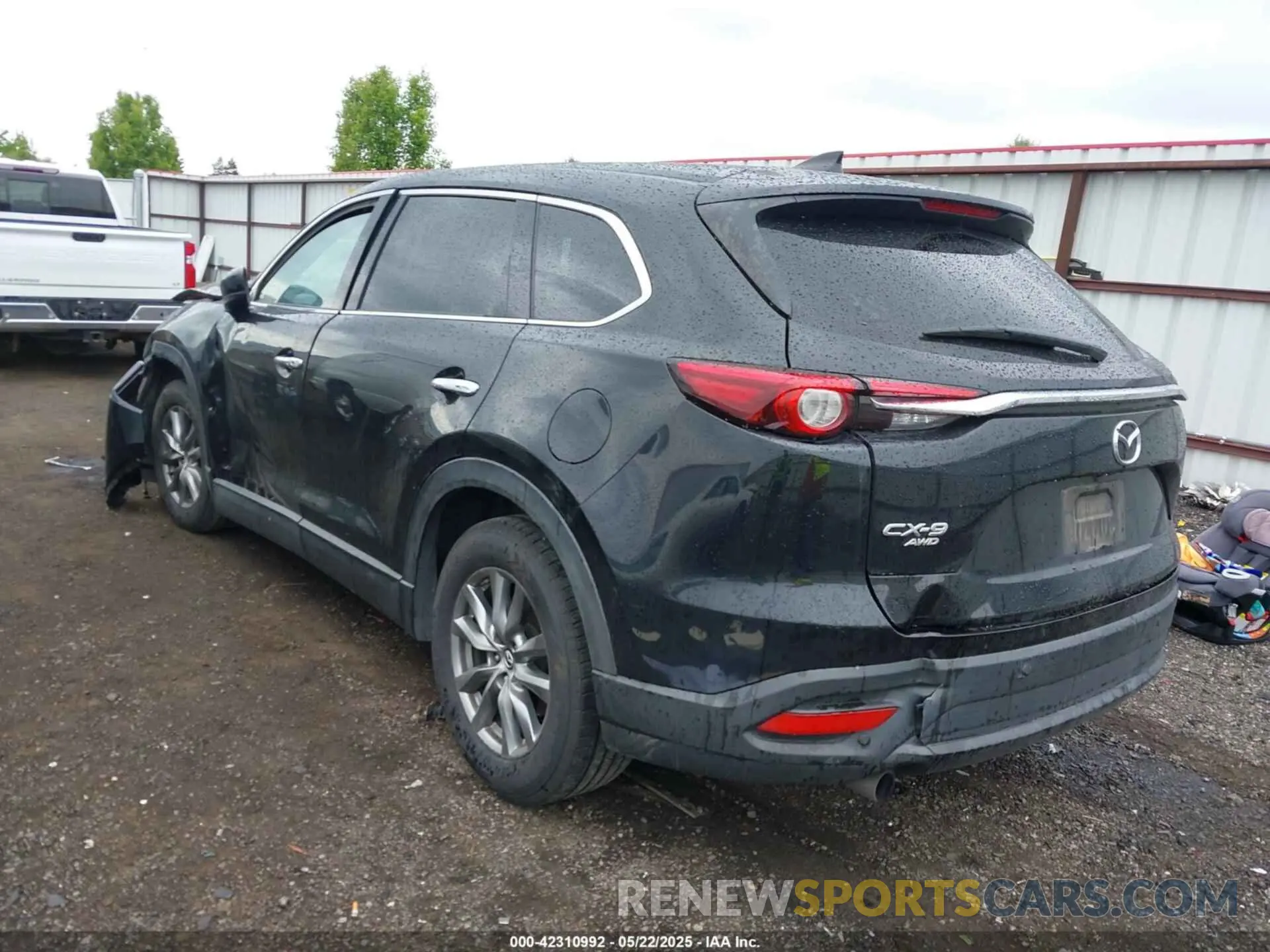3 fotografías del automóvil dañado JM3TCBCY6K0300248 MAZDA CX-9 2019