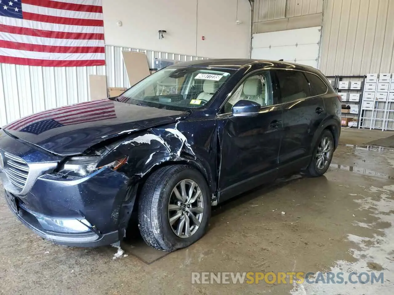 1 fotografías del automóvil dañado JM3TCBCY6K0313842 MAZDA CX-9 2019