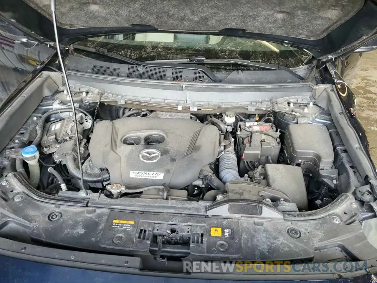 12 fotografías del automóvil dañado JM3TCBCY6K0313842 MAZDA CX-9 2019
