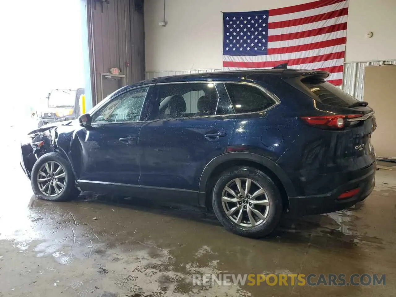 2 fotografías del automóvil dañado JM3TCBCY6K0313842 MAZDA CX-9 2019