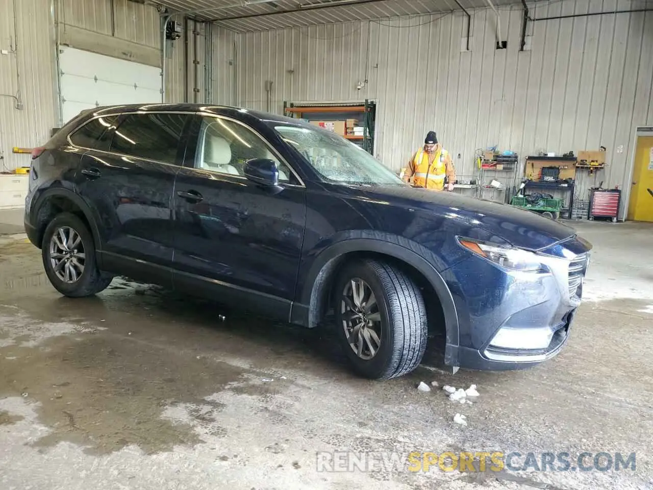 4 fotografías del automóvil dañado JM3TCBCY6K0313842 MAZDA CX-9 2019