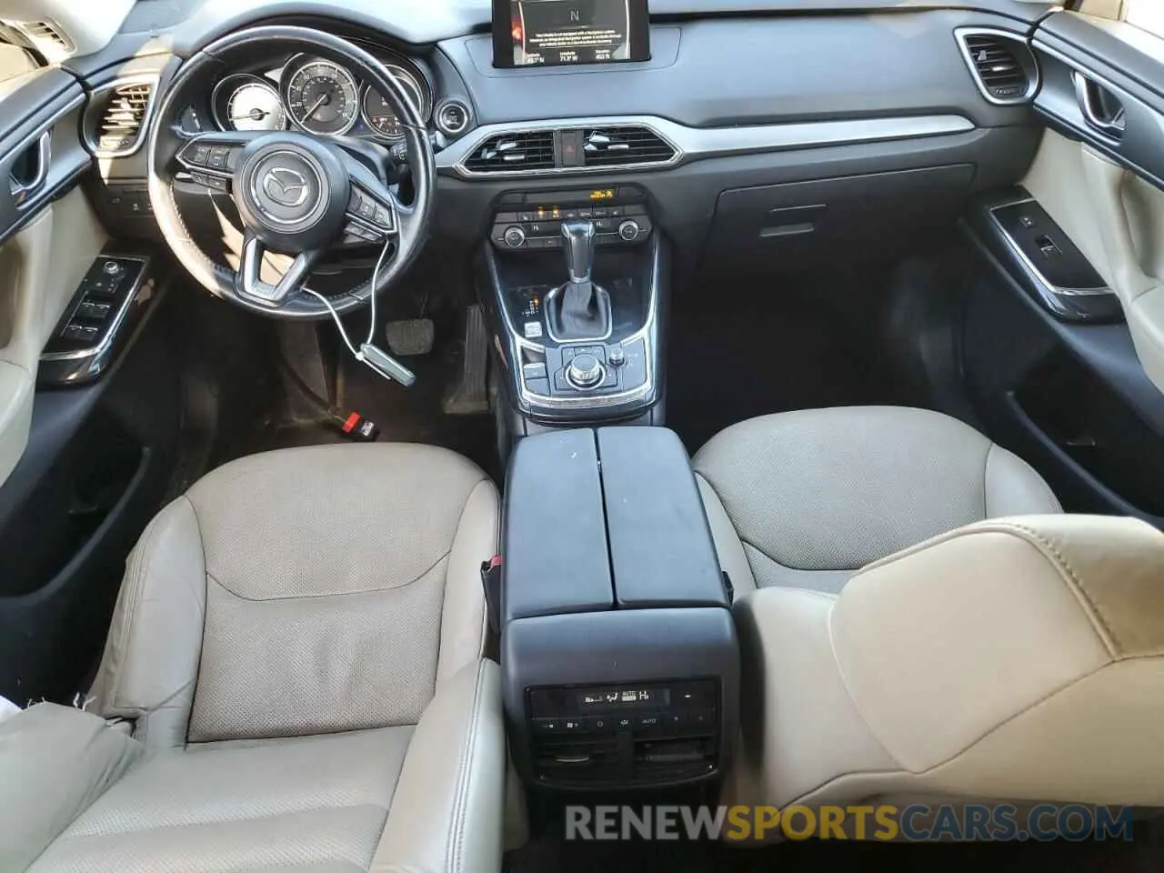 8 fotografías del automóvil dañado JM3TCBCY6K0313842 MAZDA CX-9 2019