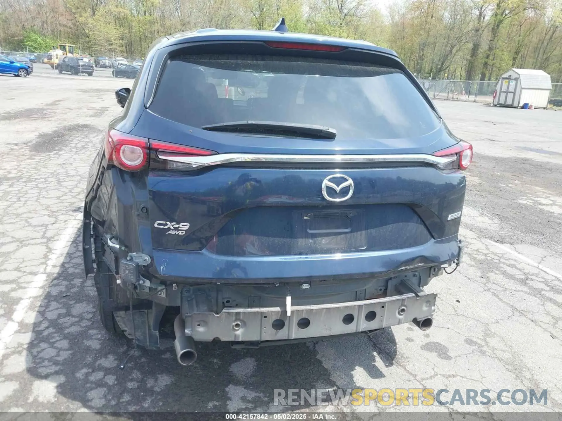 17 fotografías del automóvil dañado JM3TCBCY6K0331905 MAZDA CX-9 2019