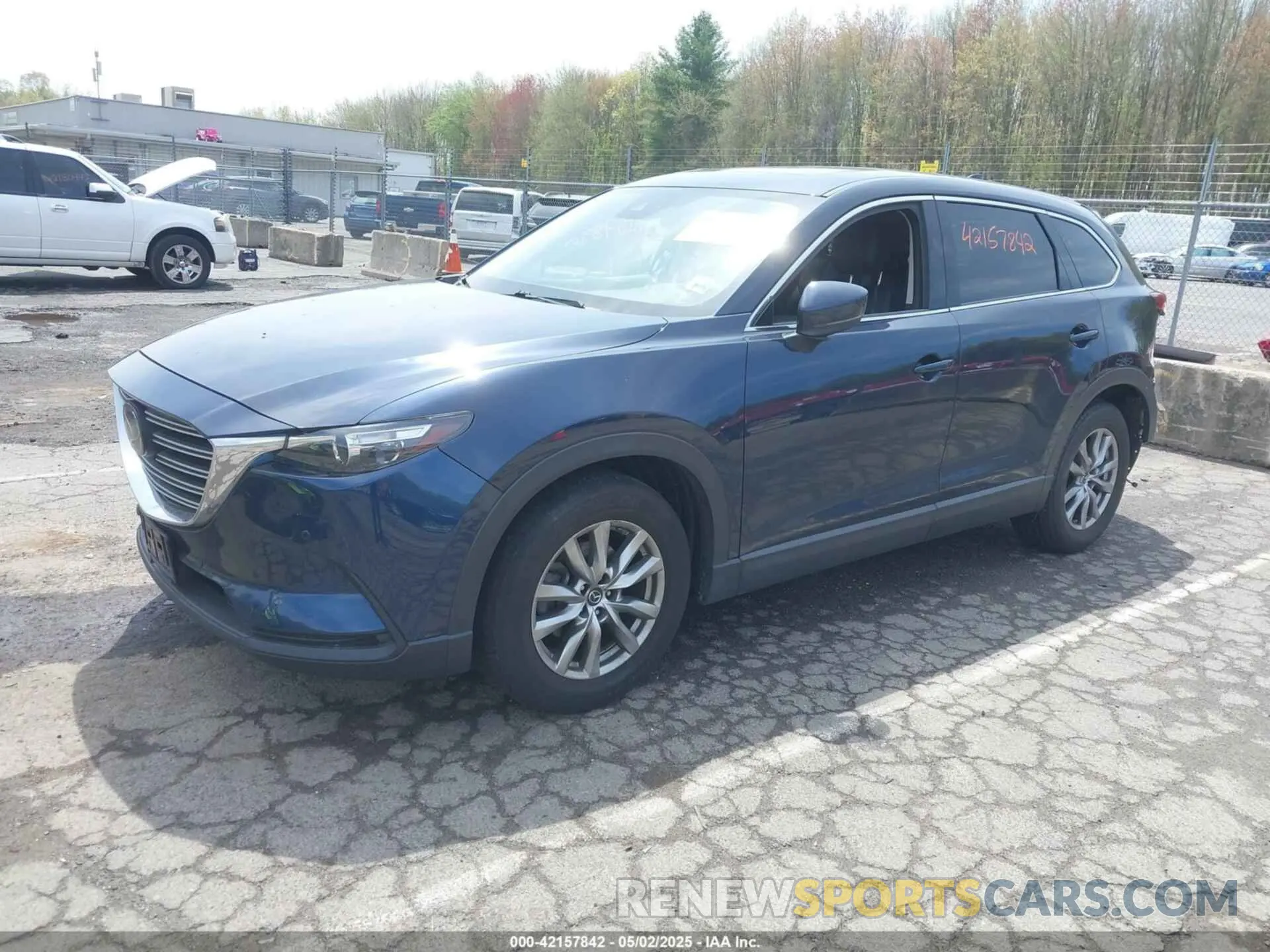 2 fotografías del automóvil dañado JM3TCBCY6K0331905 MAZDA CX-9 2019