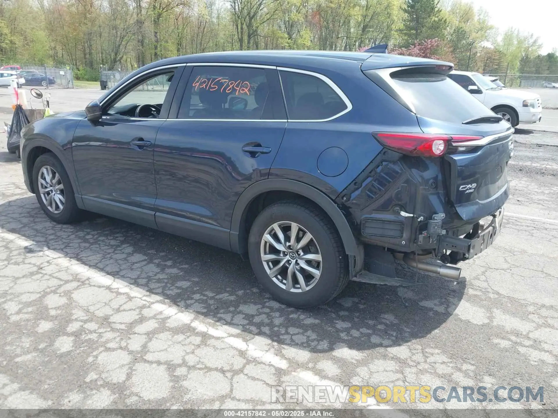 3 fotografías del automóvil dañado JM3TCBCY6K0331905 MAZDA CX-9 2019