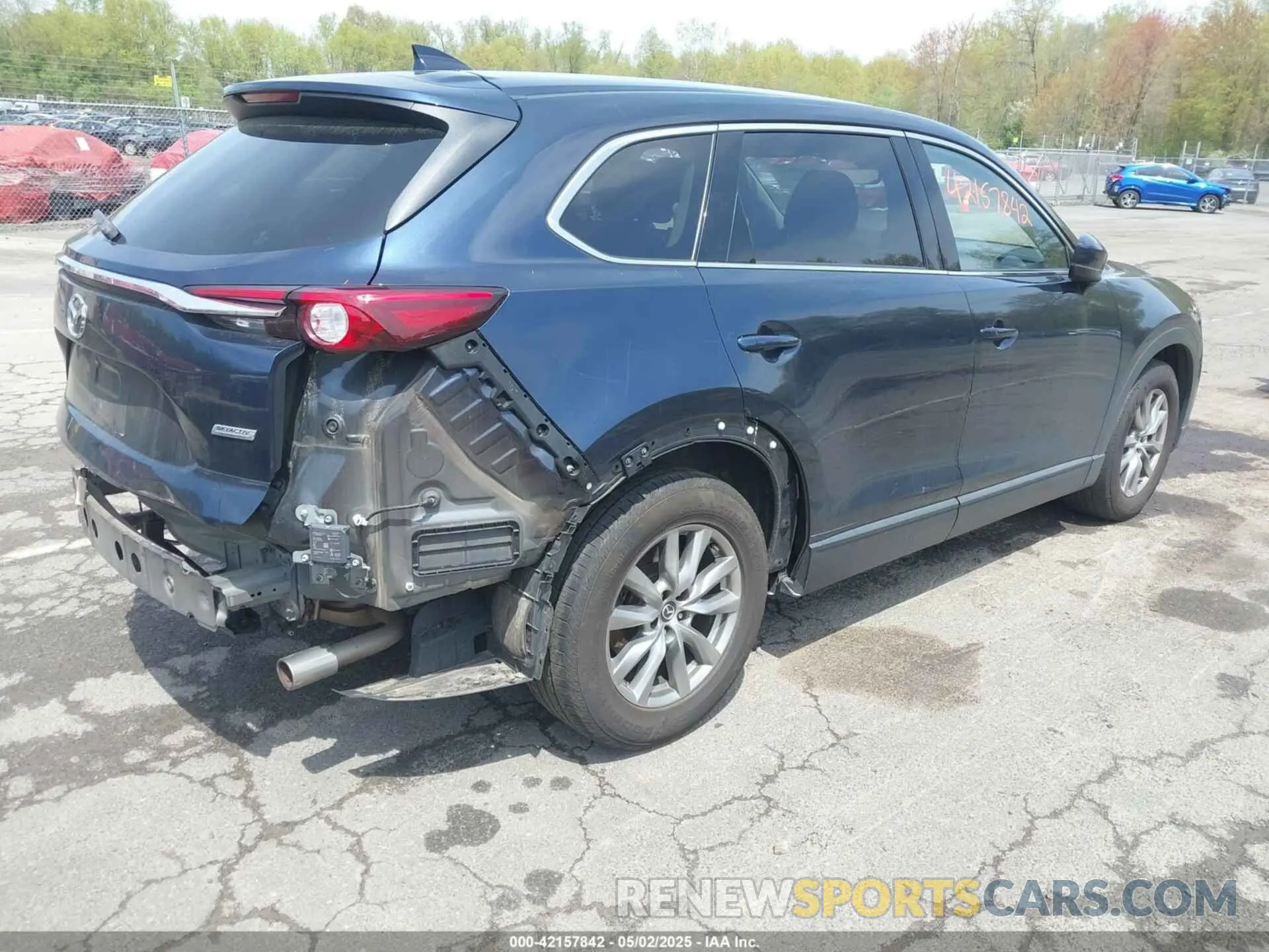 4 fotografías del automóvil dañado JM3TCBCY6K0331905 MAZDA CX-9 2019